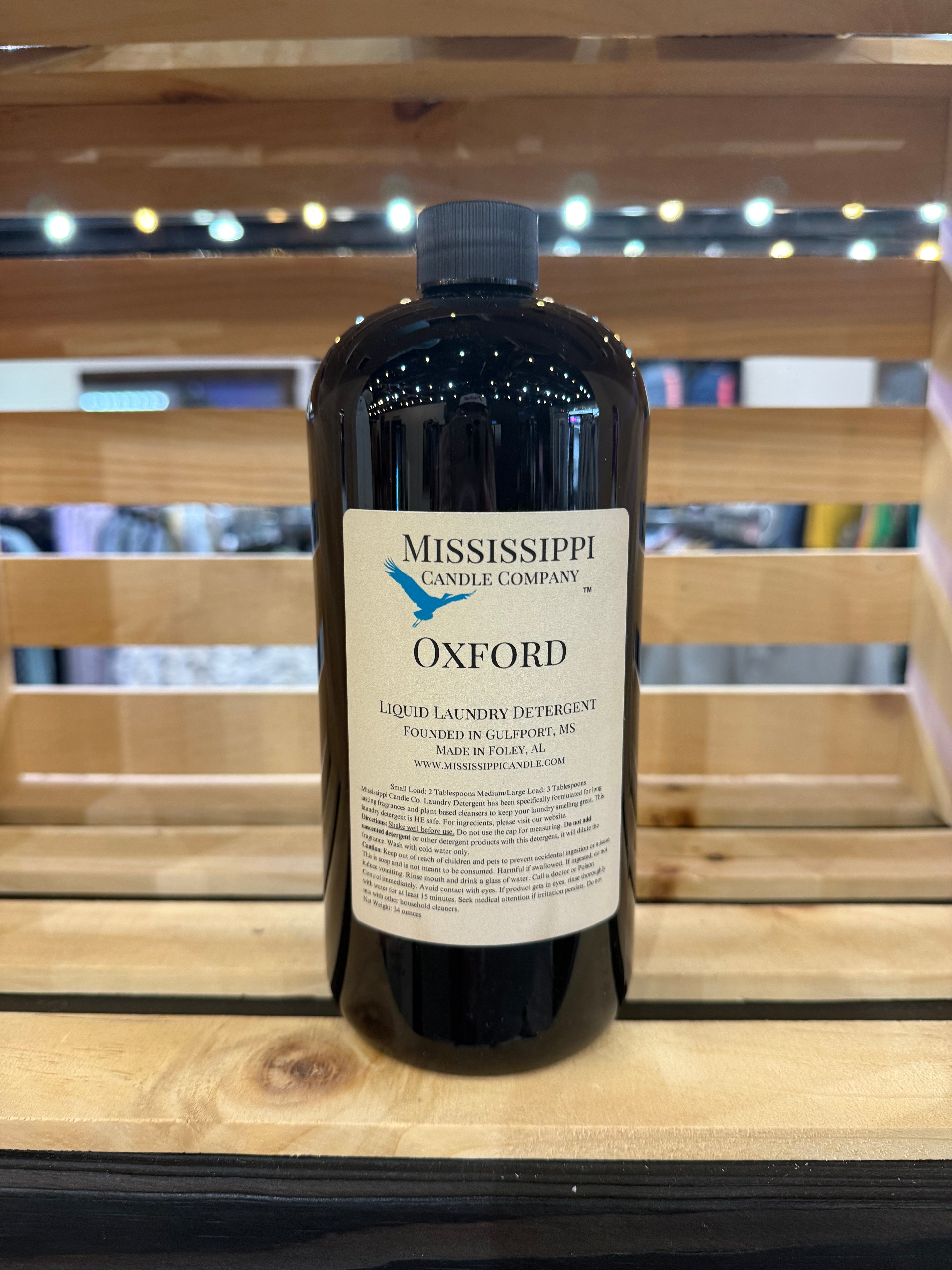 Oxford liquid laundry detergent