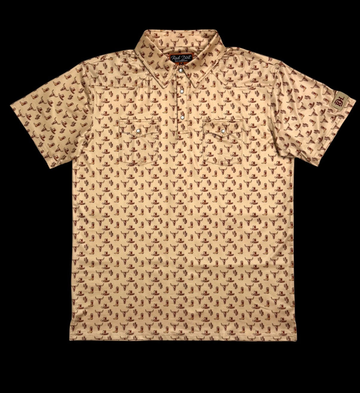 Wild West red dirt polo