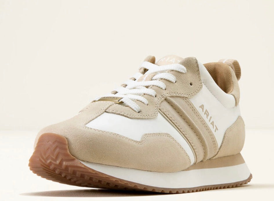 Ranch runner cream tennis shoe