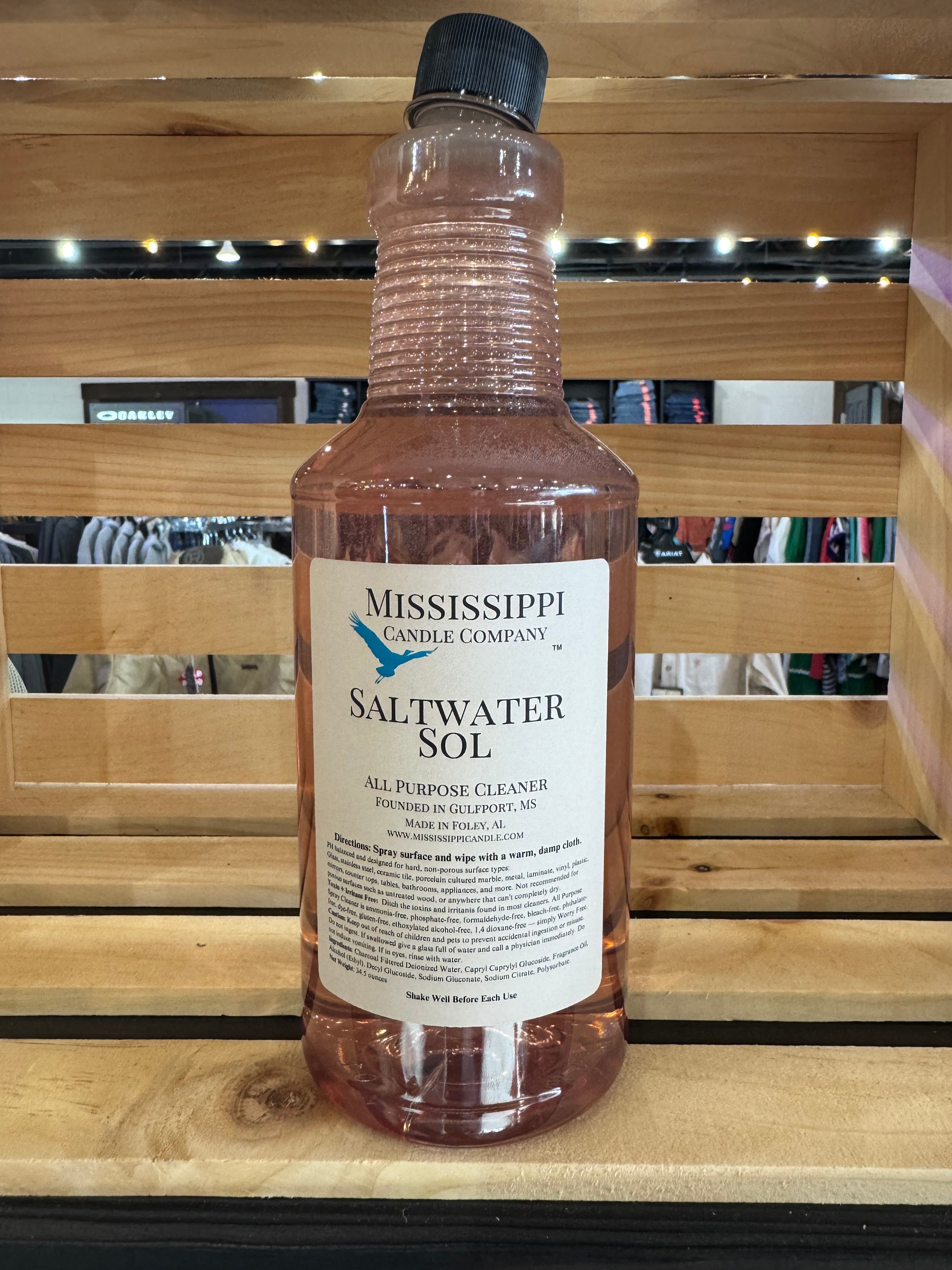 Saltwater Sol all purpose cleaner