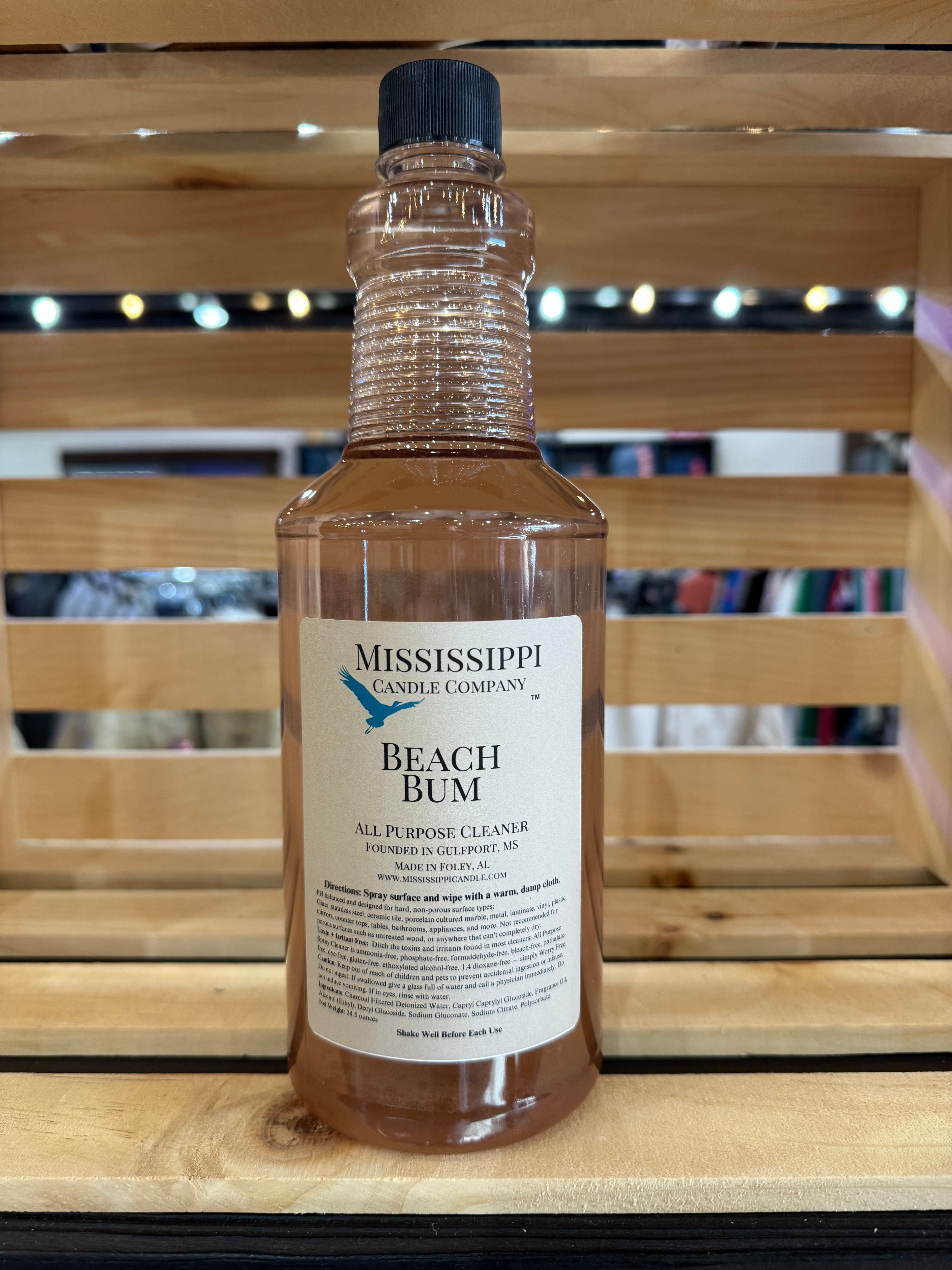 Beach bum all purpose cleaner