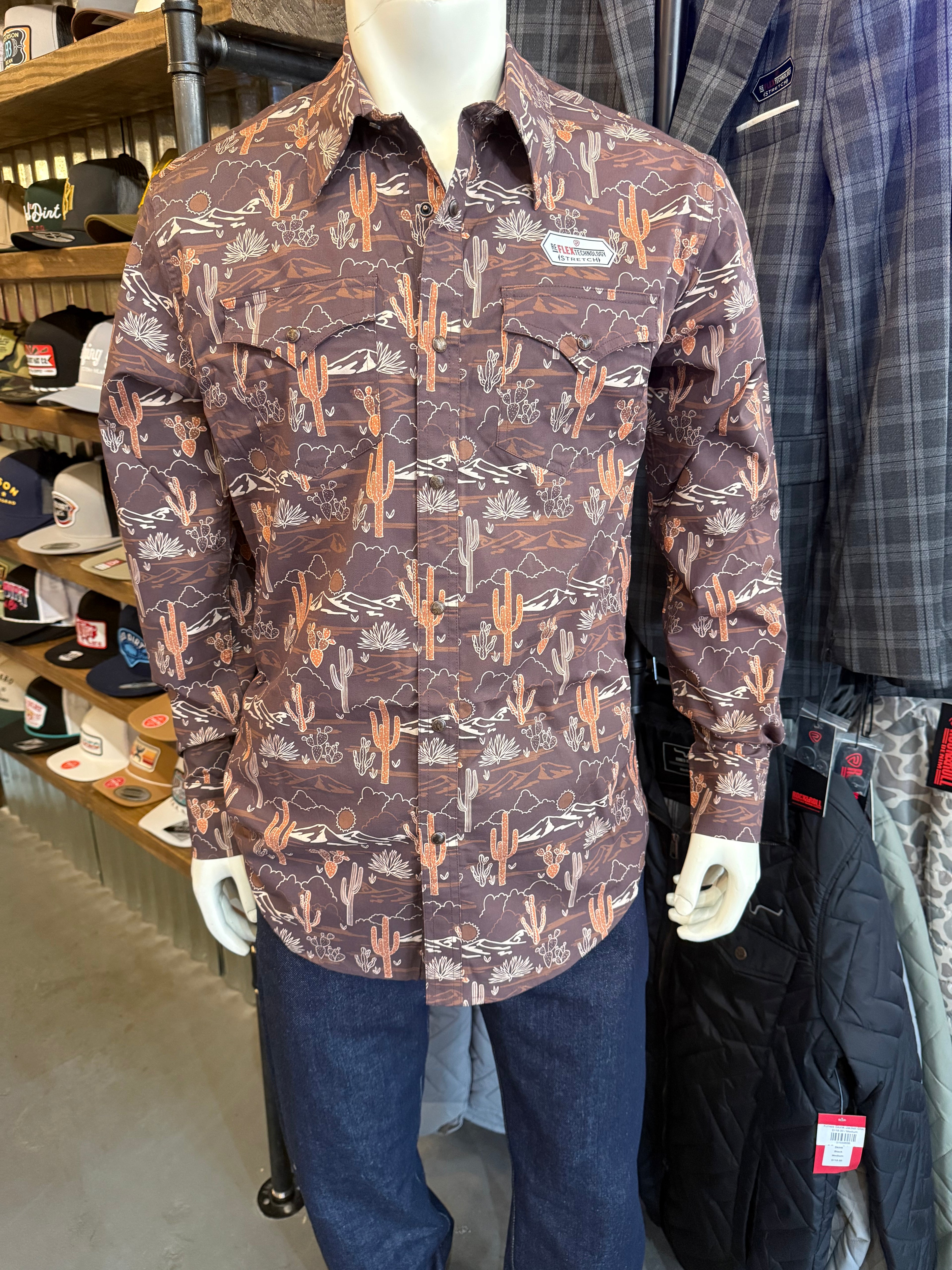 Dale Long Sleeve Snap