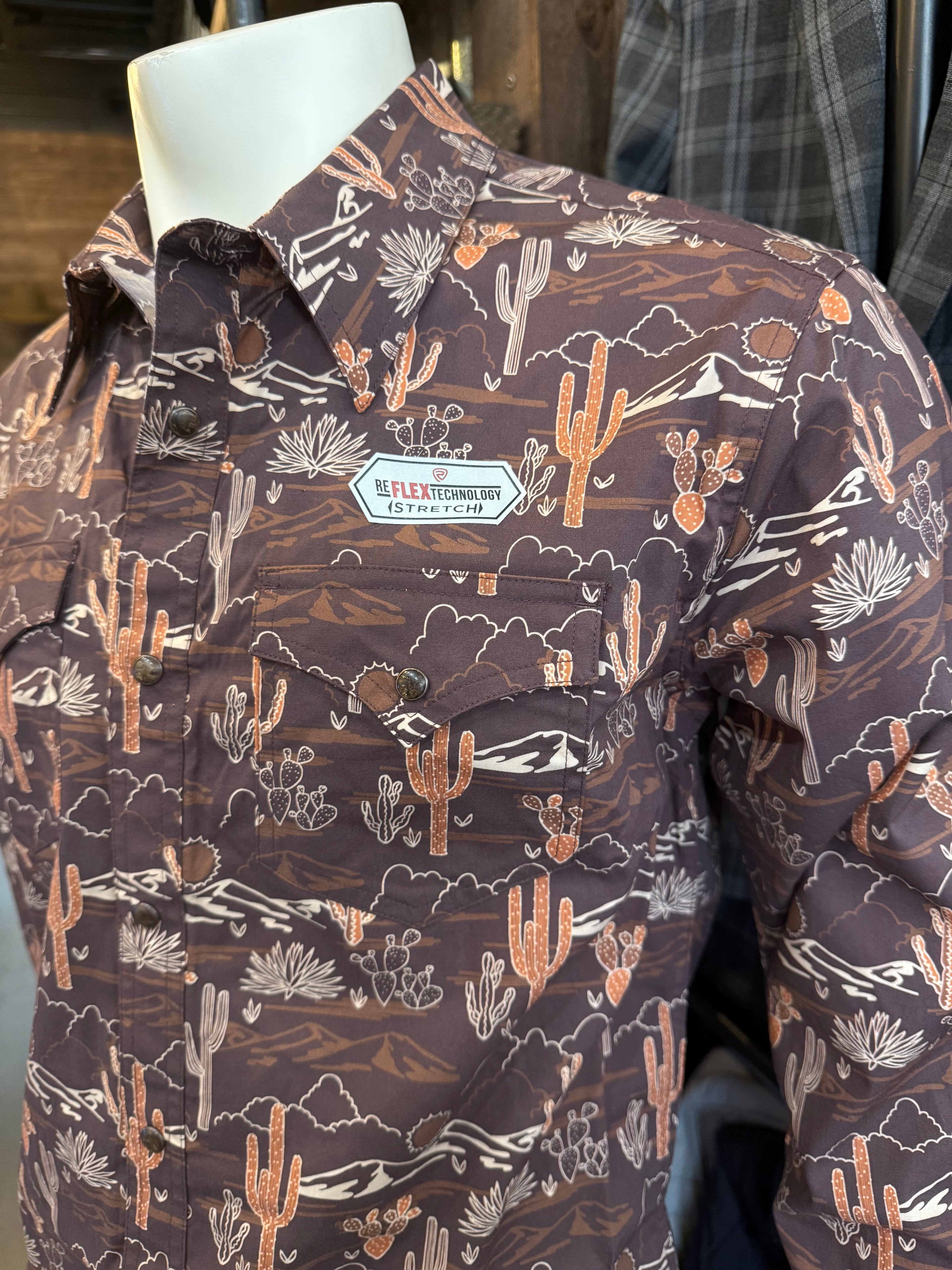 Dale Long Sleeve Snap