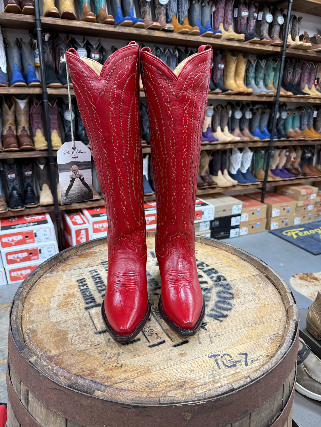 Siren Red Wildcat Boots