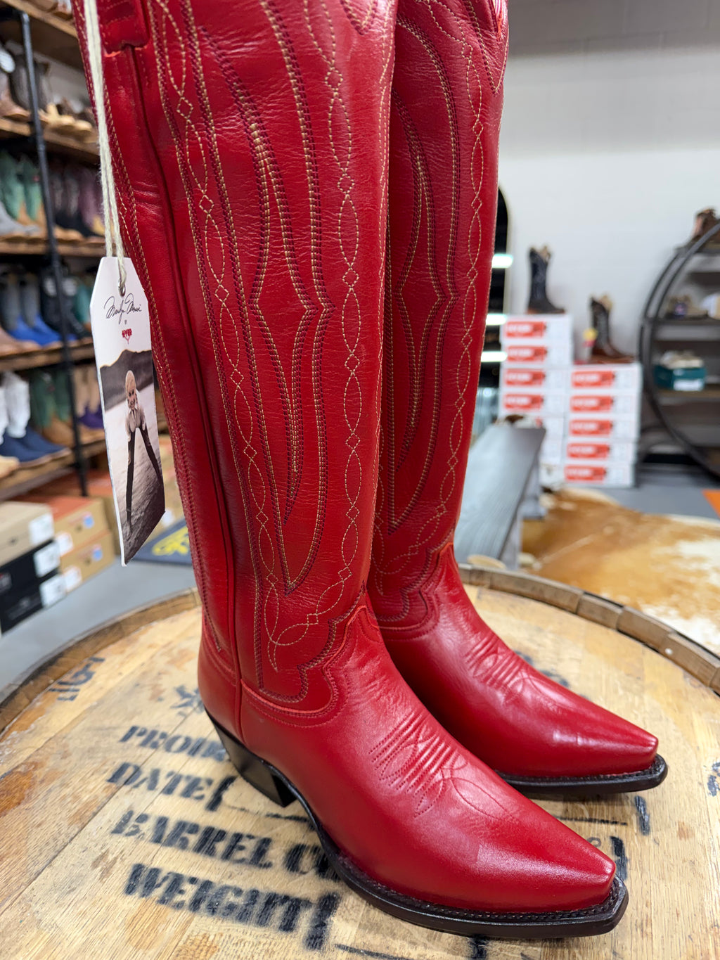 Siren Red Wildcat Boots