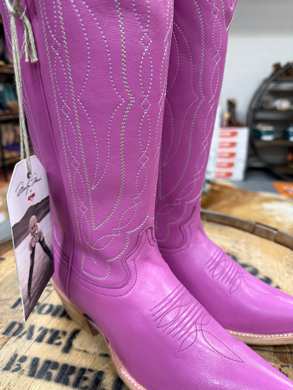 Scarlet Pink Wildcat boots
