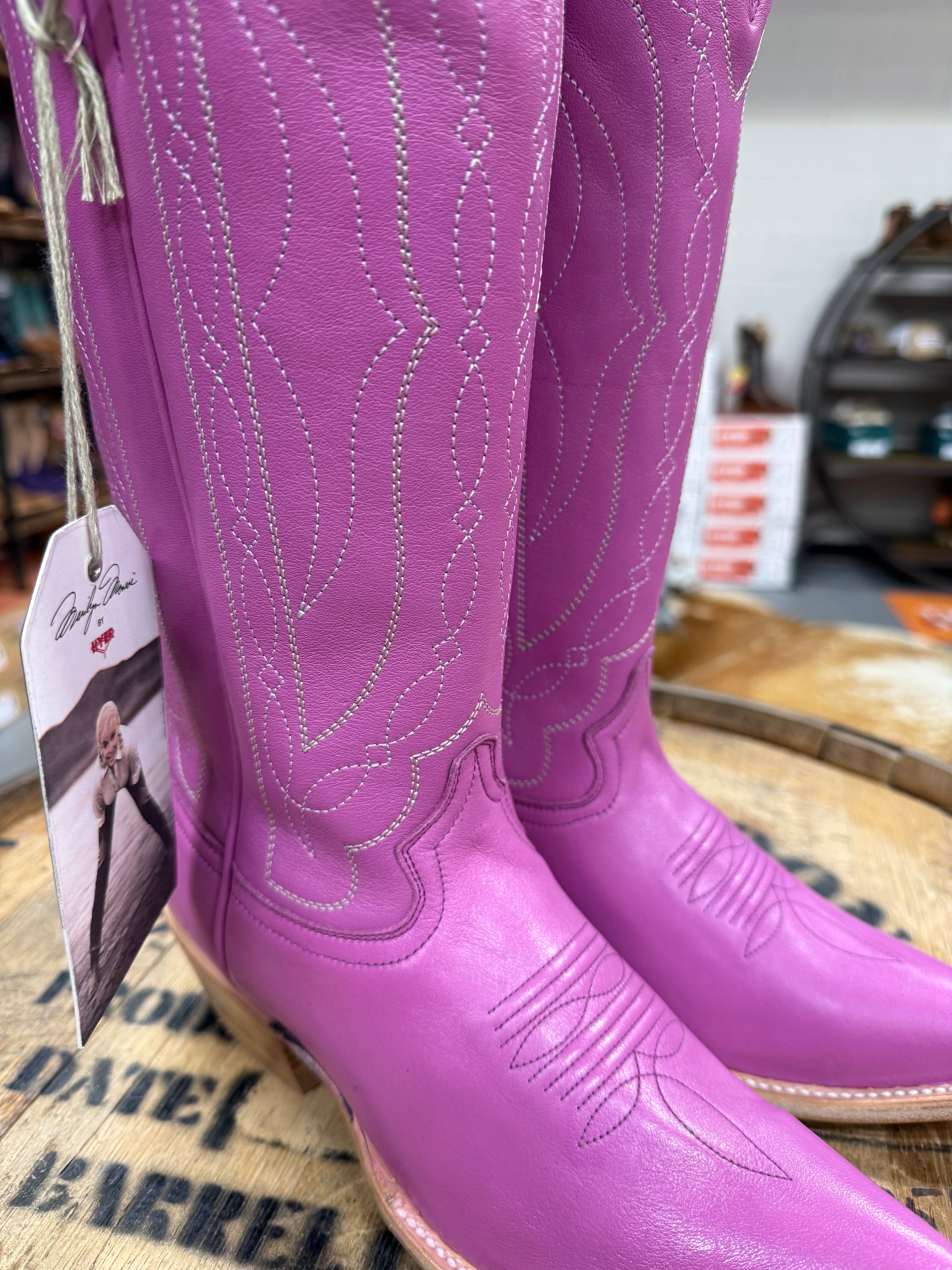 Scarlet Pink Wildcat boots