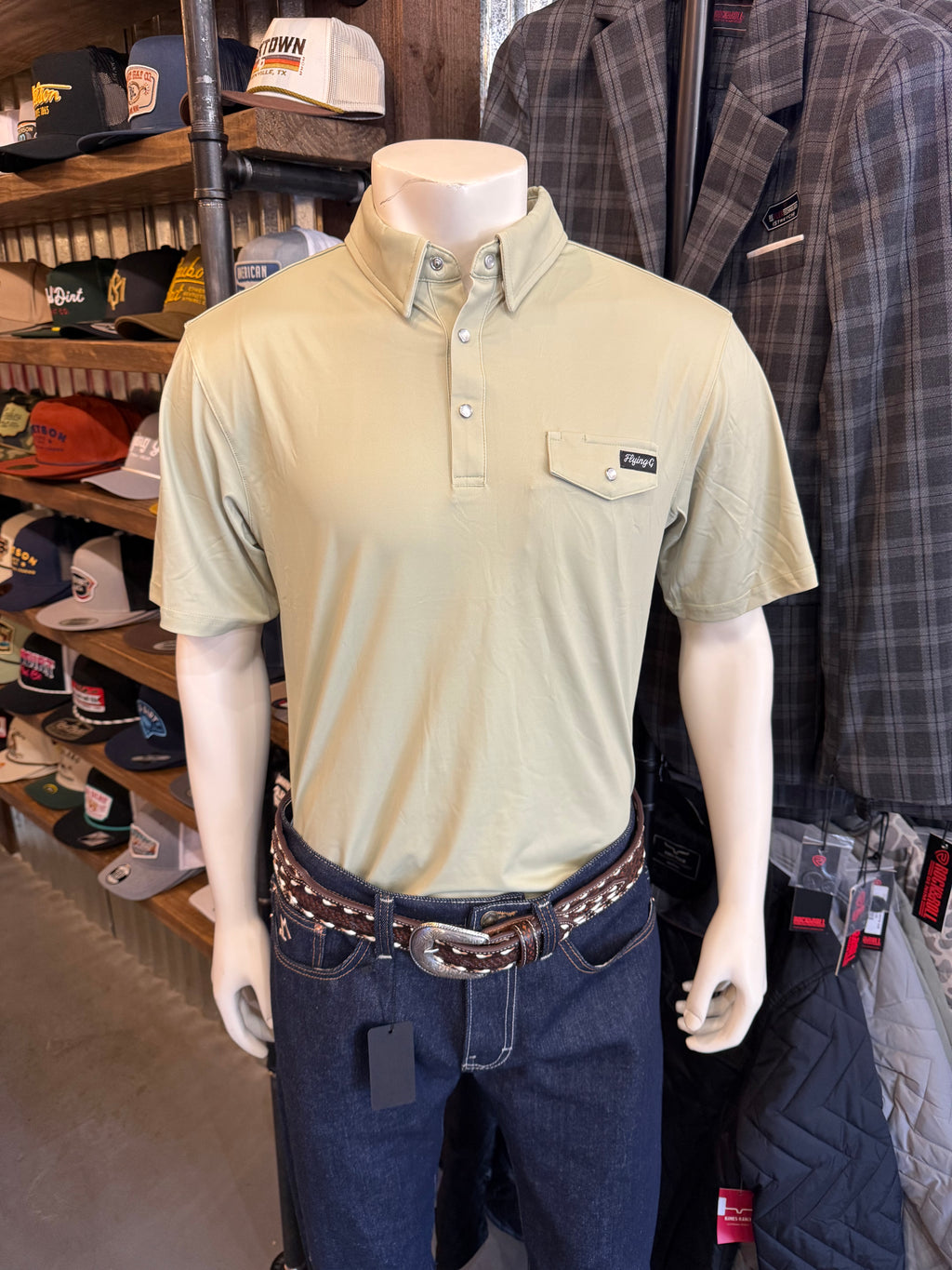 Green Flying G Polo