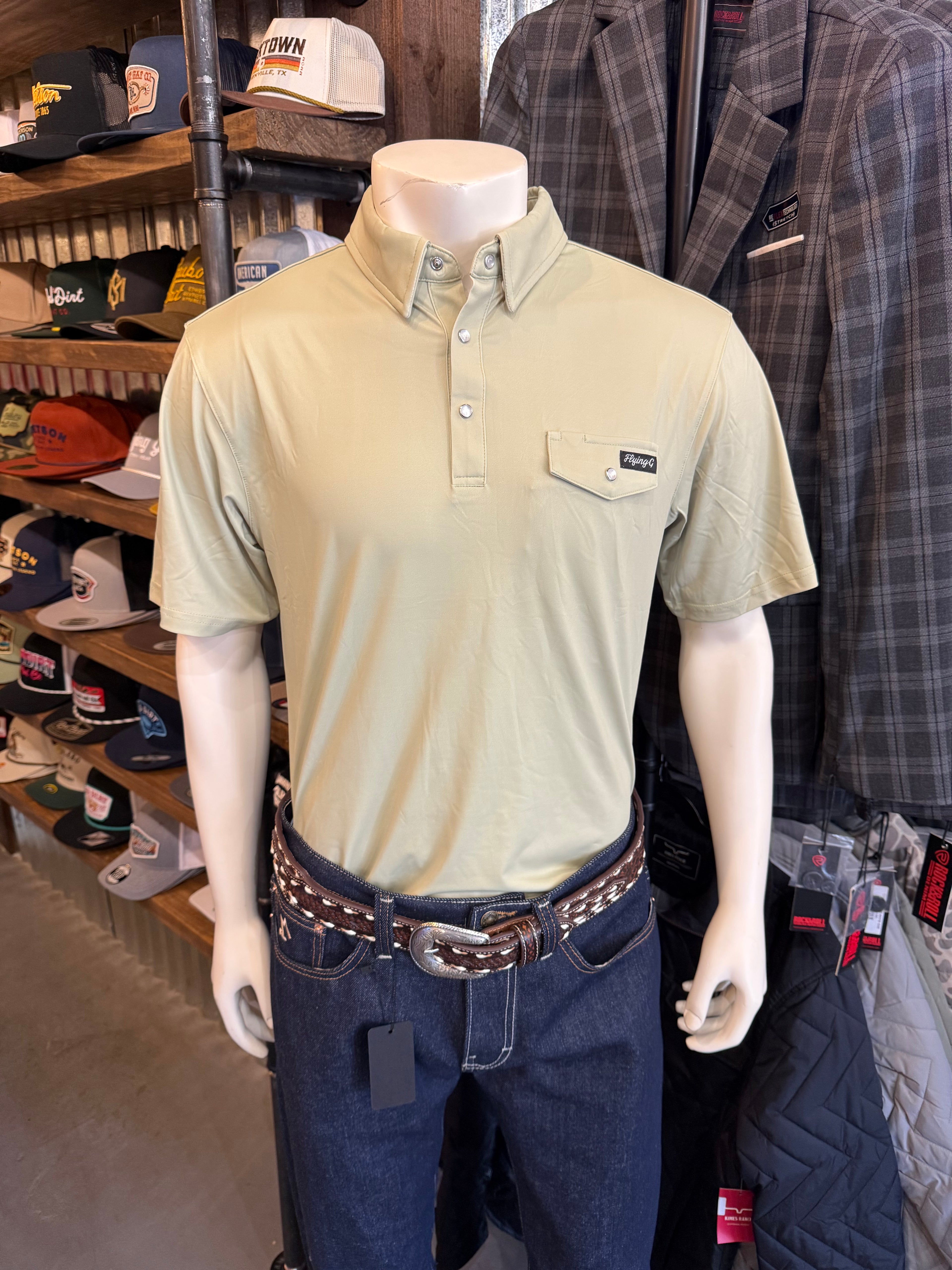 Green Flying G Polo