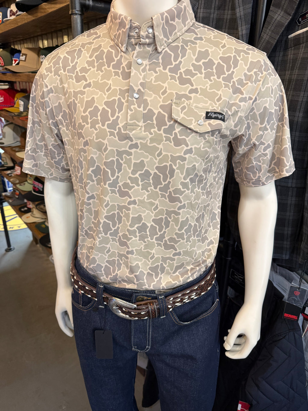Camo Flying G Polo