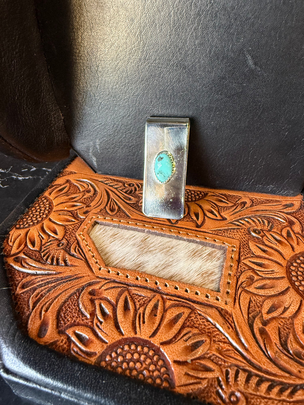 Turquoise money clip