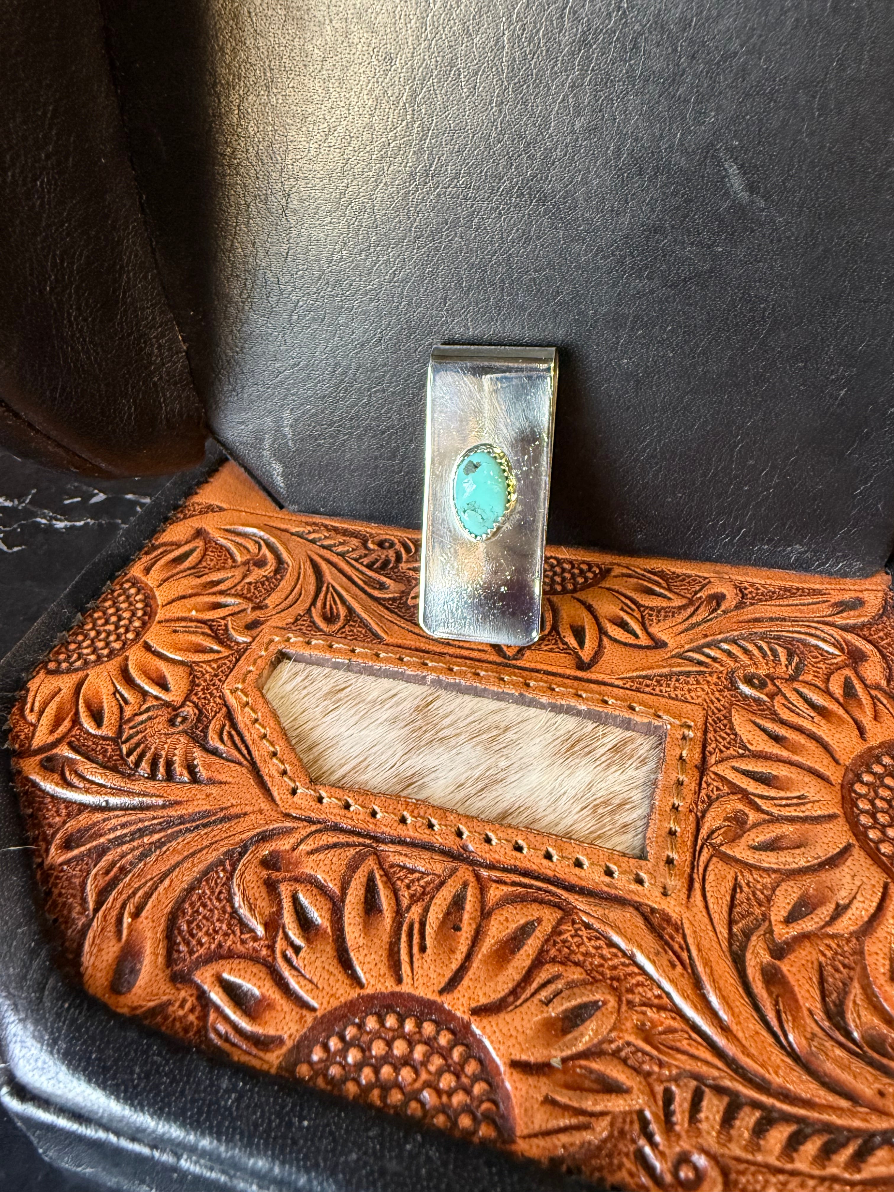 Turquoise money clip