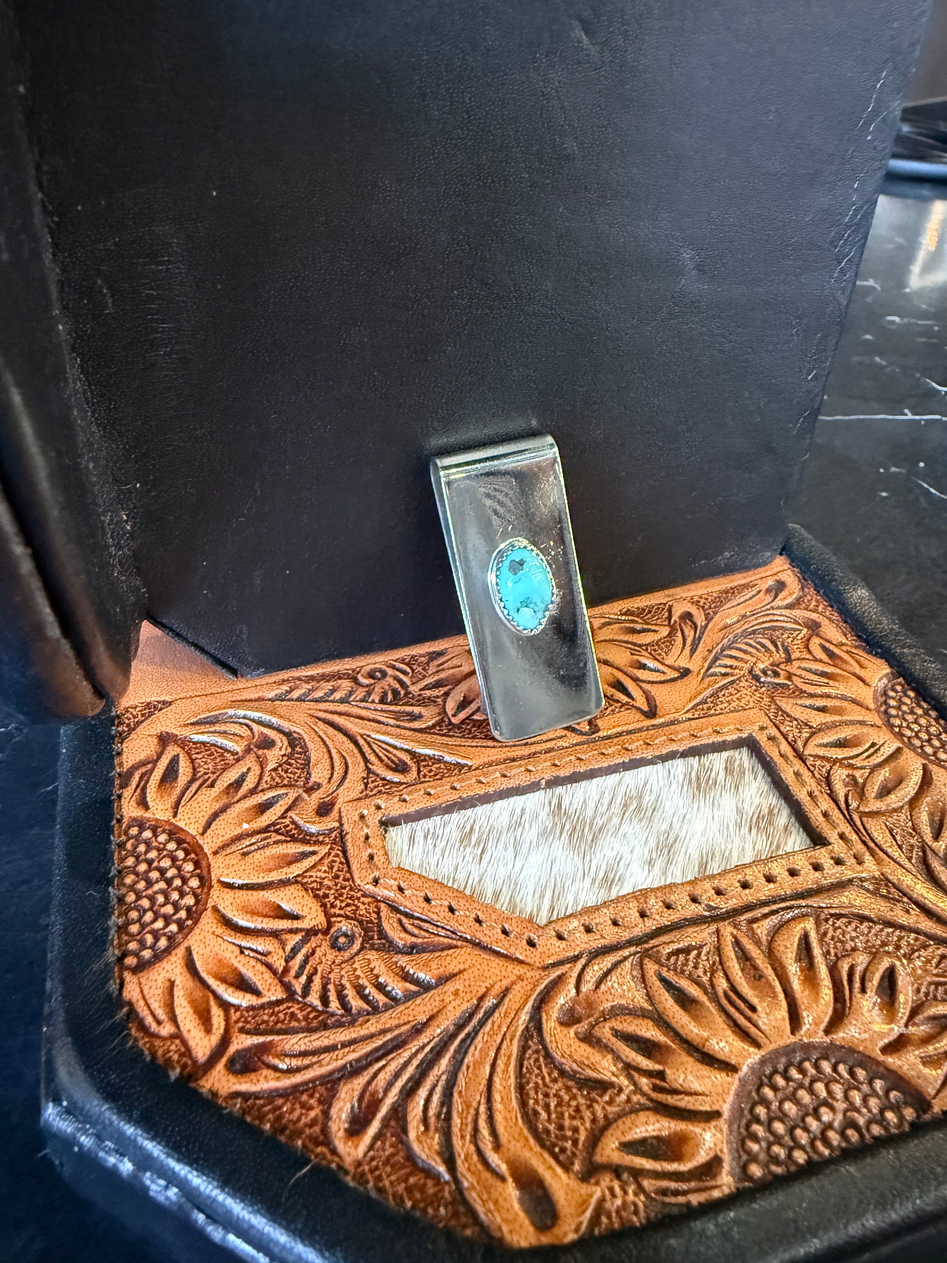 Turquoise money clip