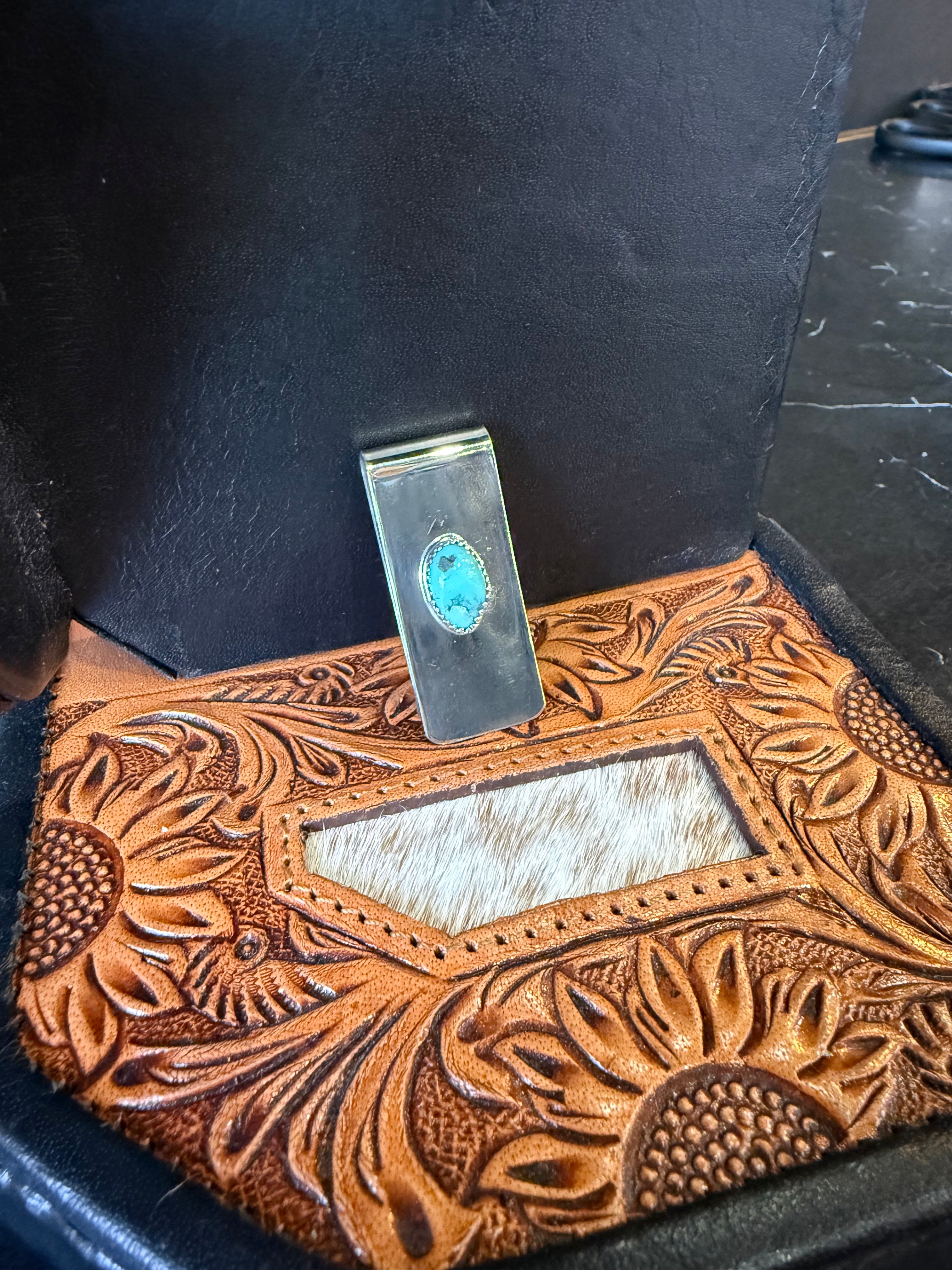 Turquoise money clip