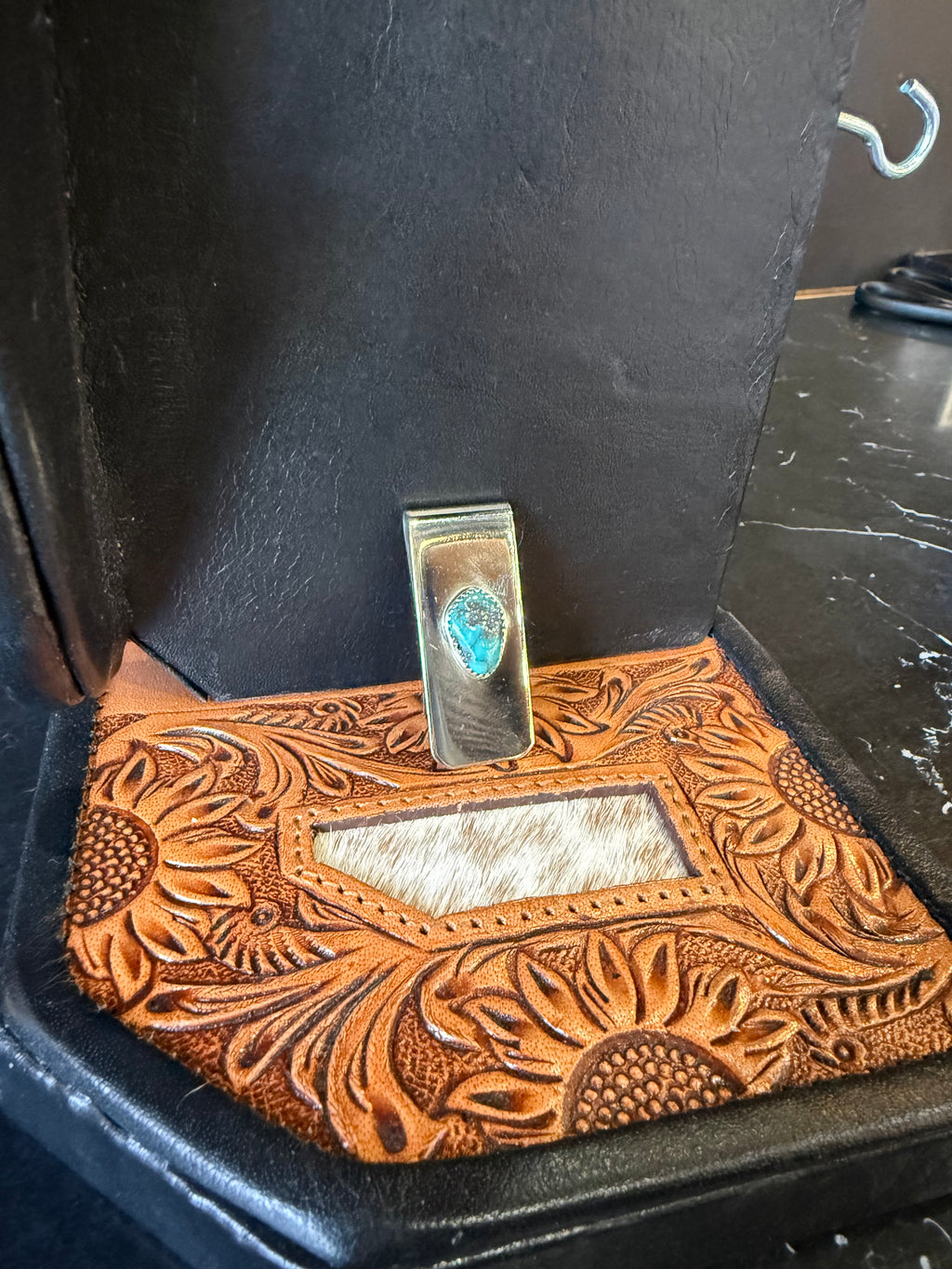 Turquoise money clip