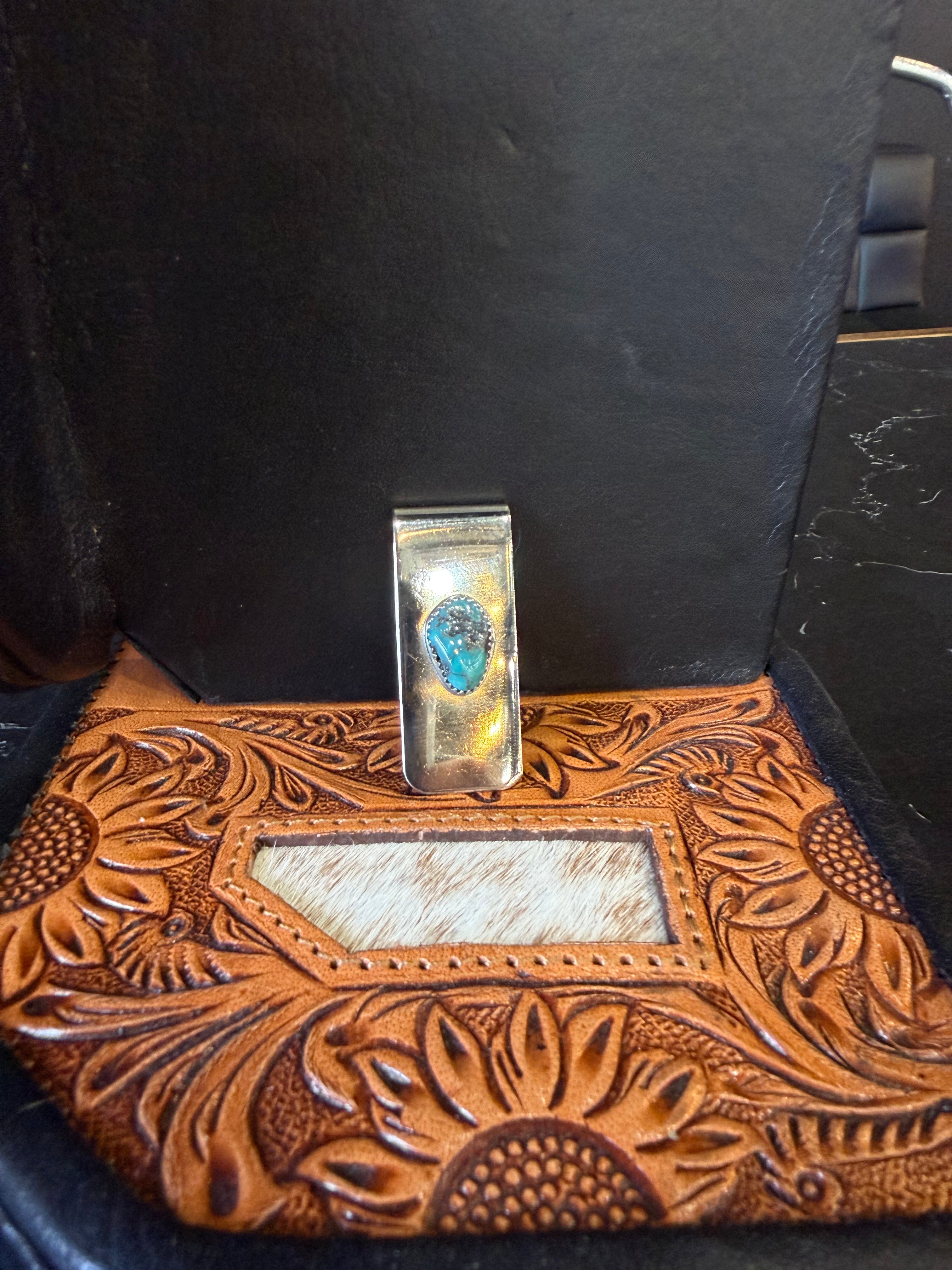 Turquoise money clip