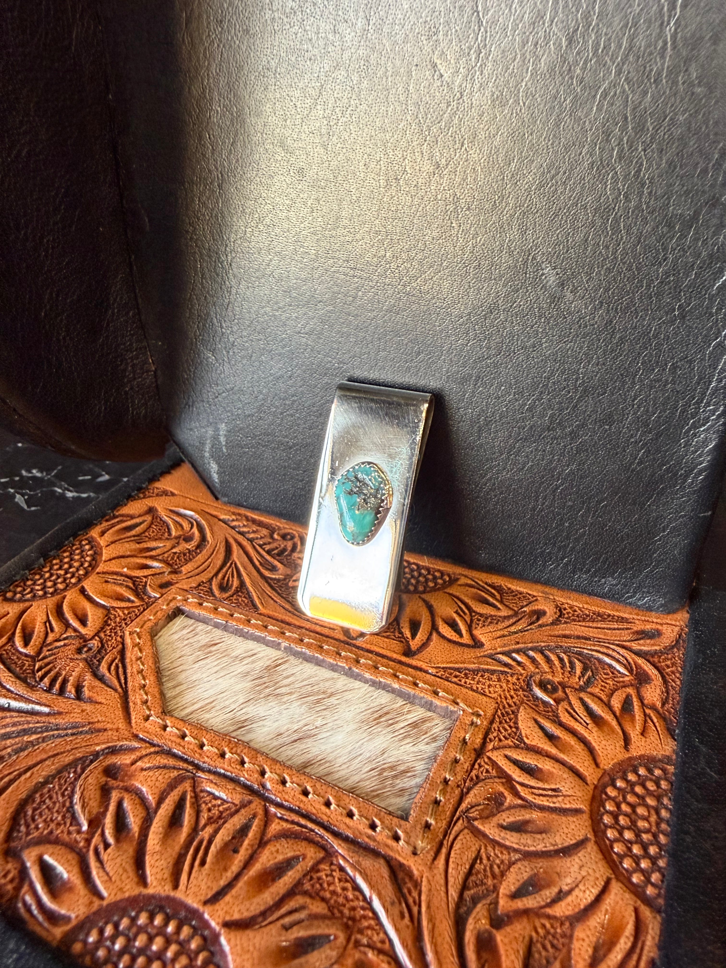 Turquoise money clip