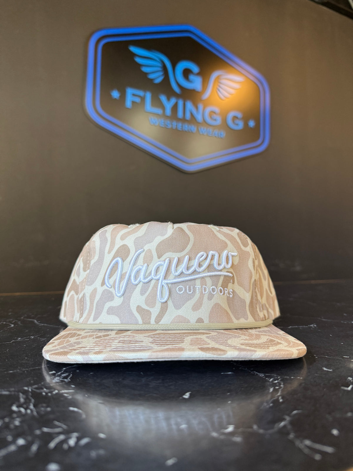 Vaquero Harvest Duck Camo Cap