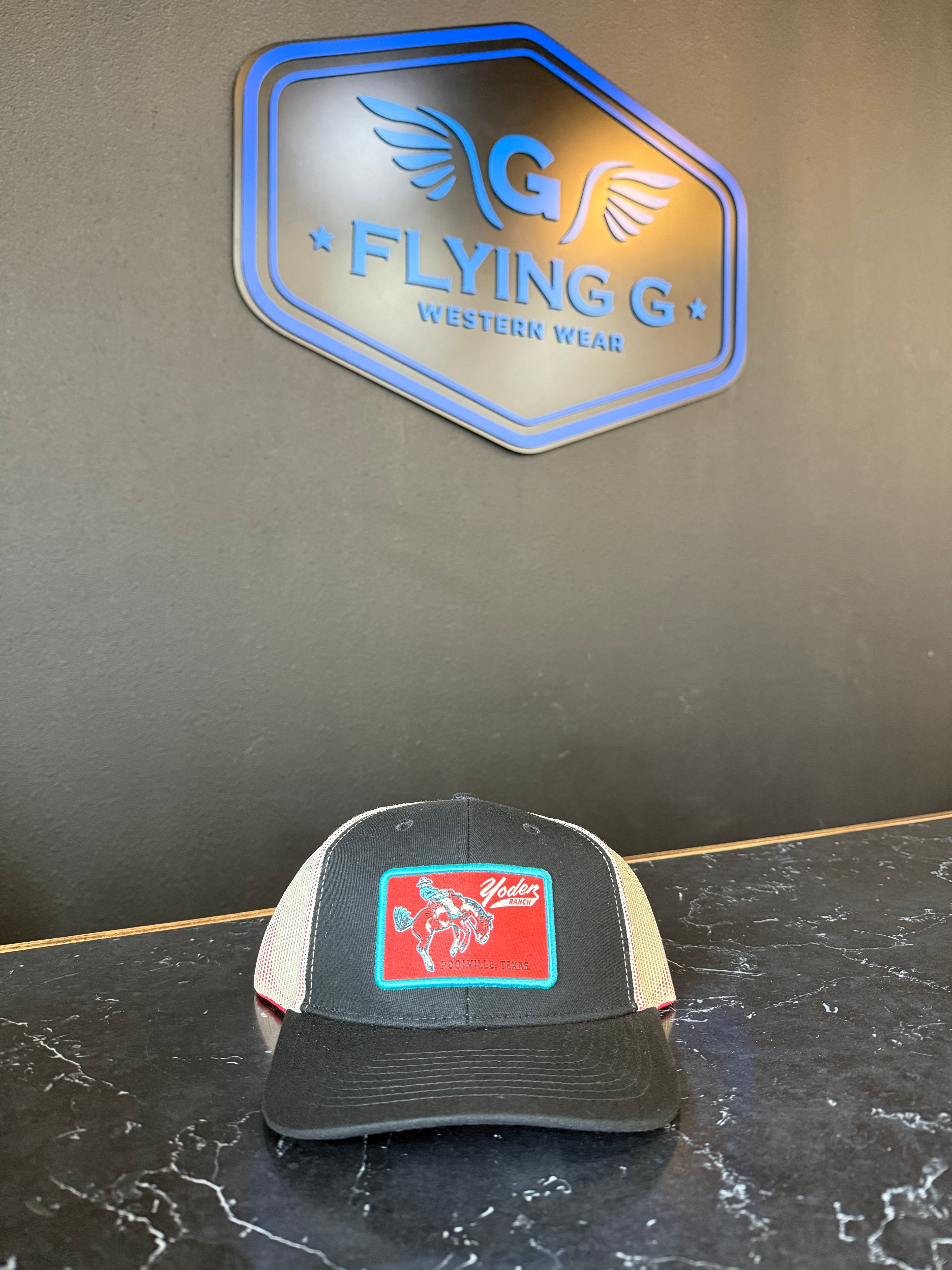 Yoder ranch tan hat