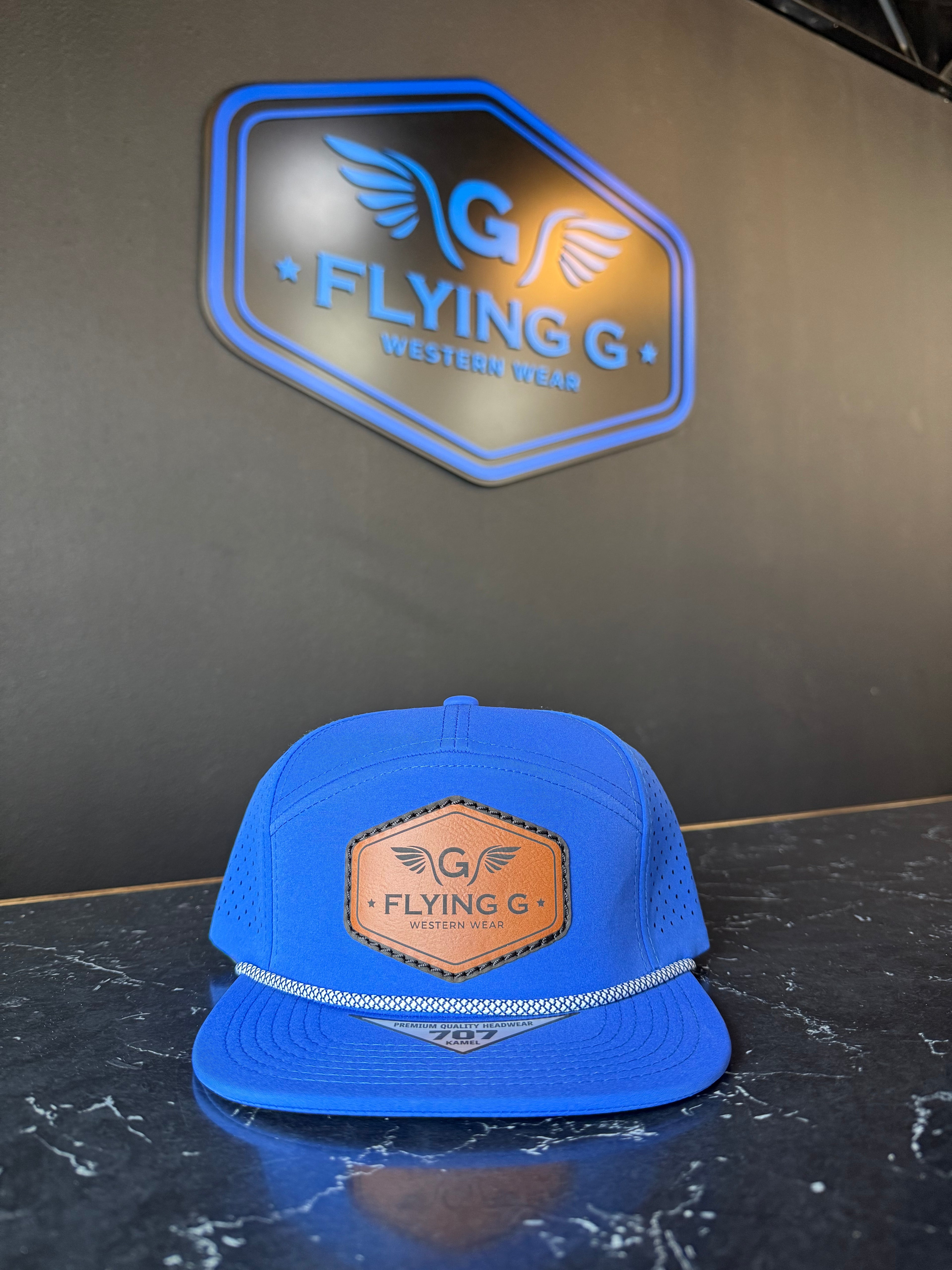 Blue Flying G Cap