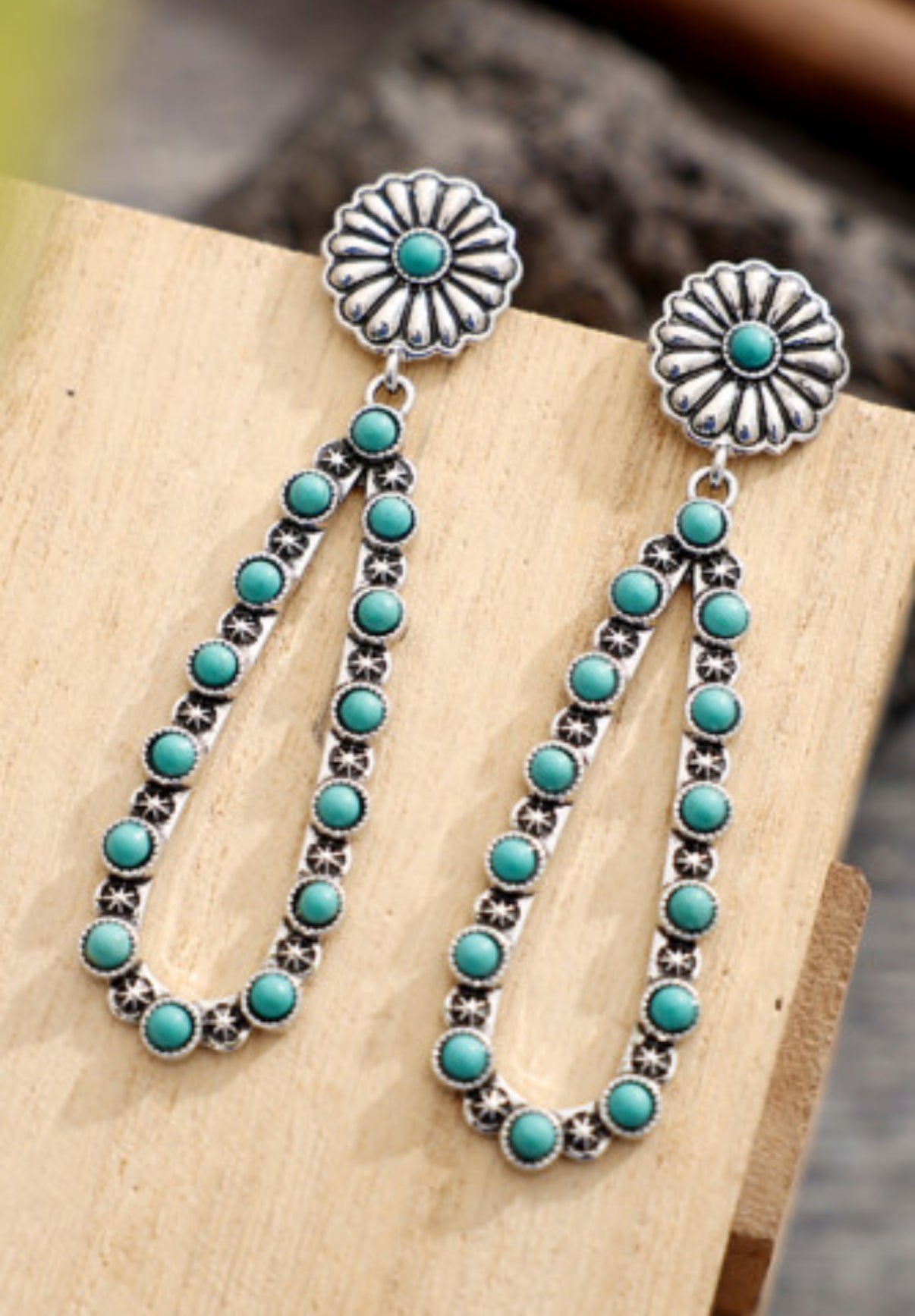 Turquoise earrings