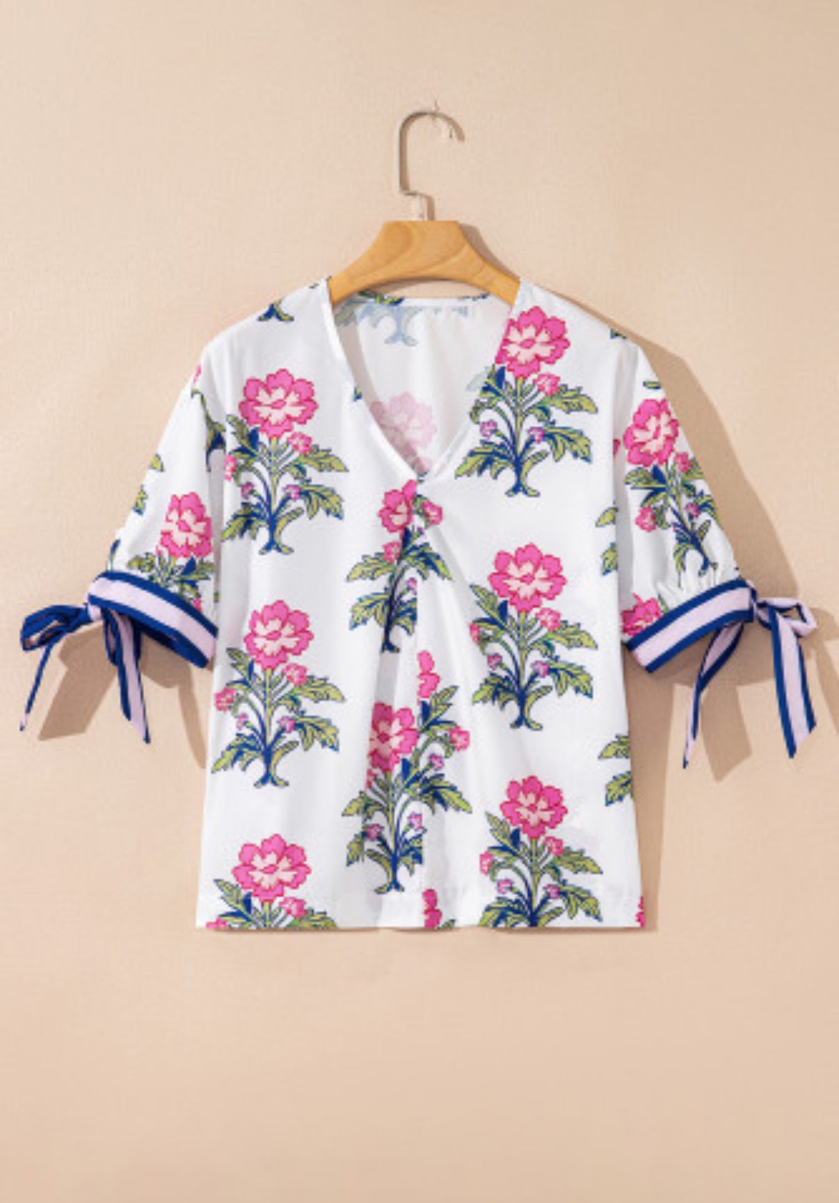 Floral bow top