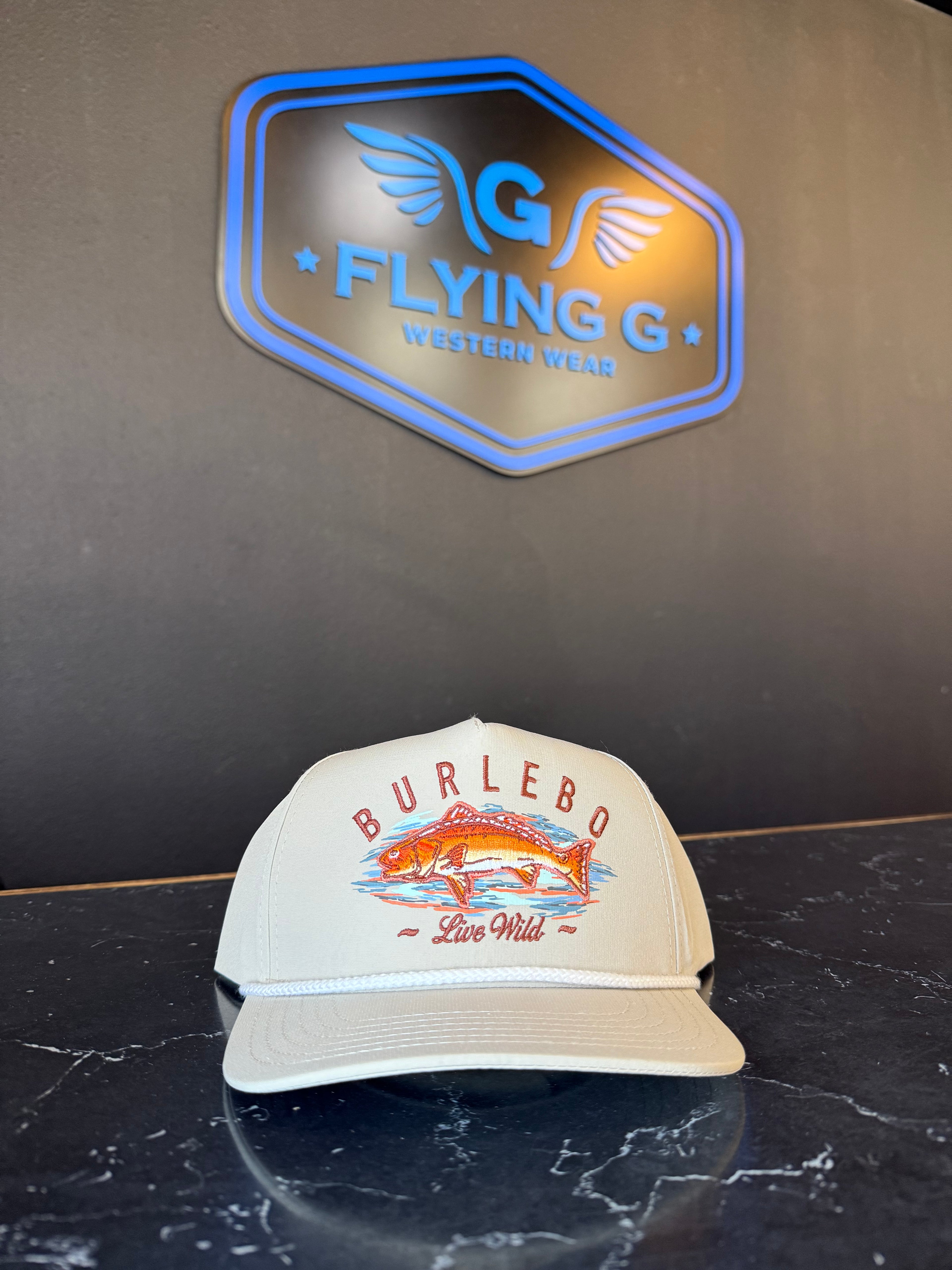 BURLEBO trout hat