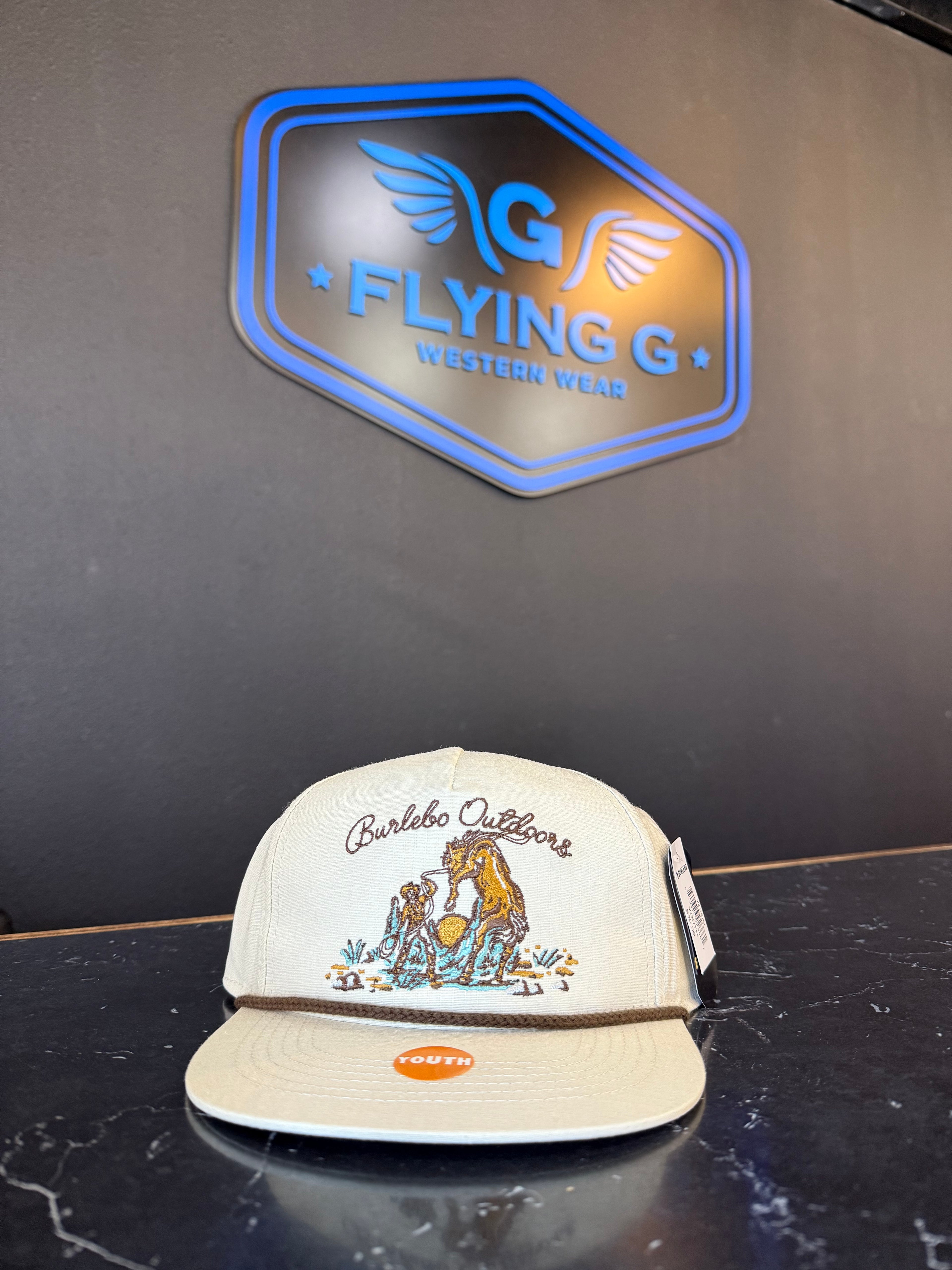 BURLEBO youth roper hat