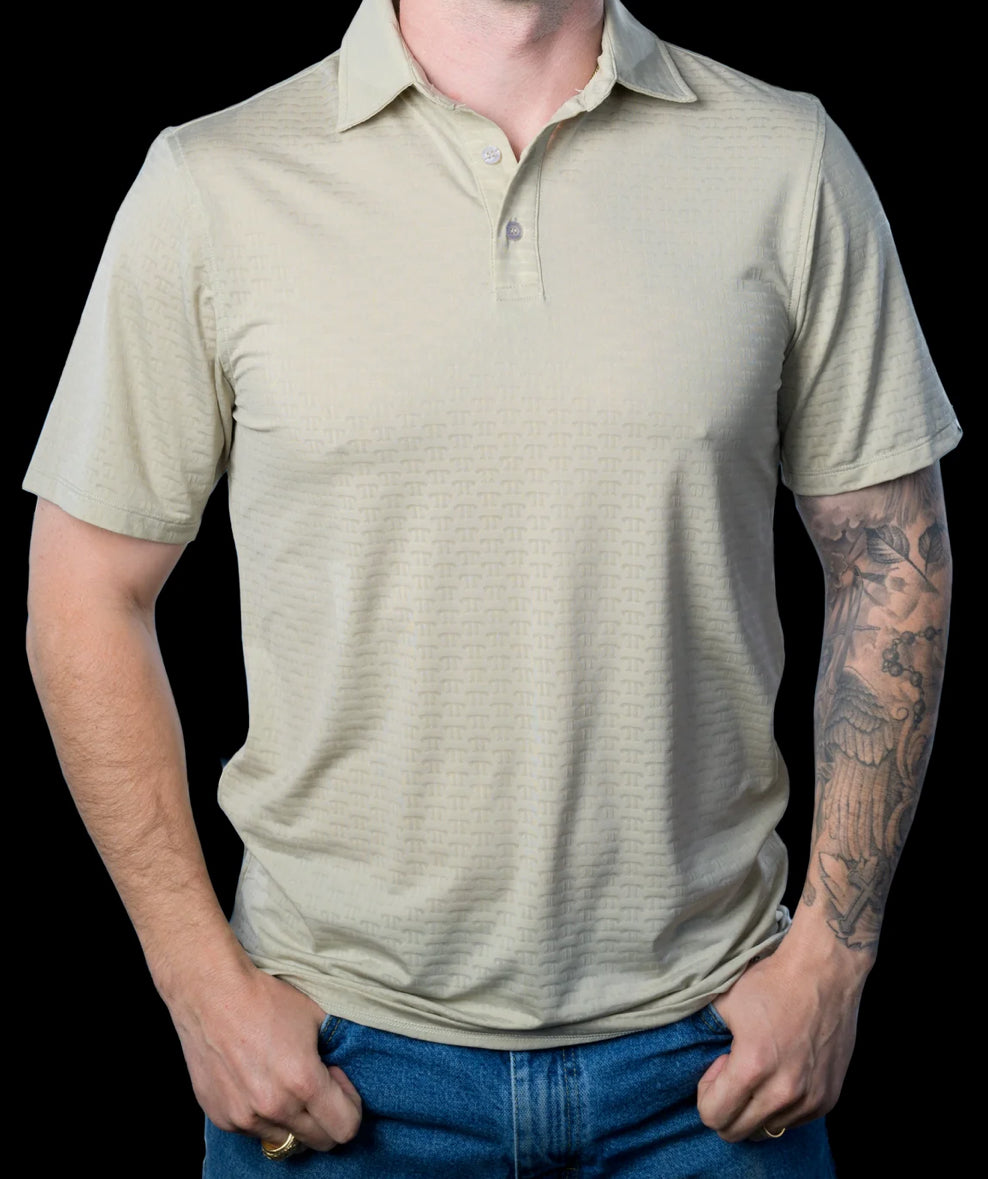 Tan Ferrel polo