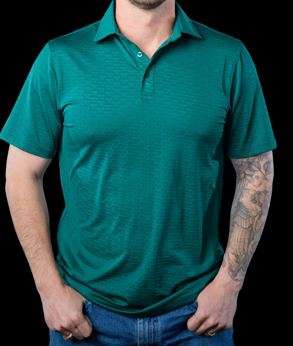 Green Ferrell polo