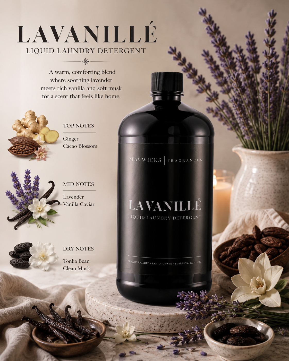 Luxury Liquid Detergent: Luxe