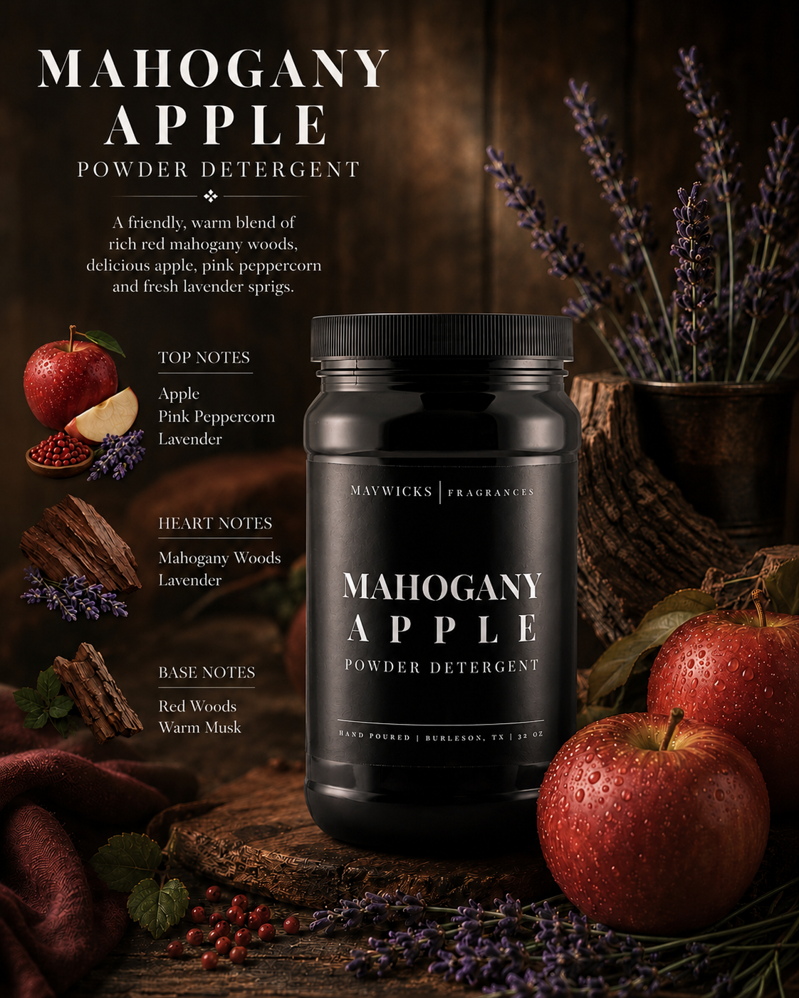 Powdered Luxury Laundry Detergent: Luxe