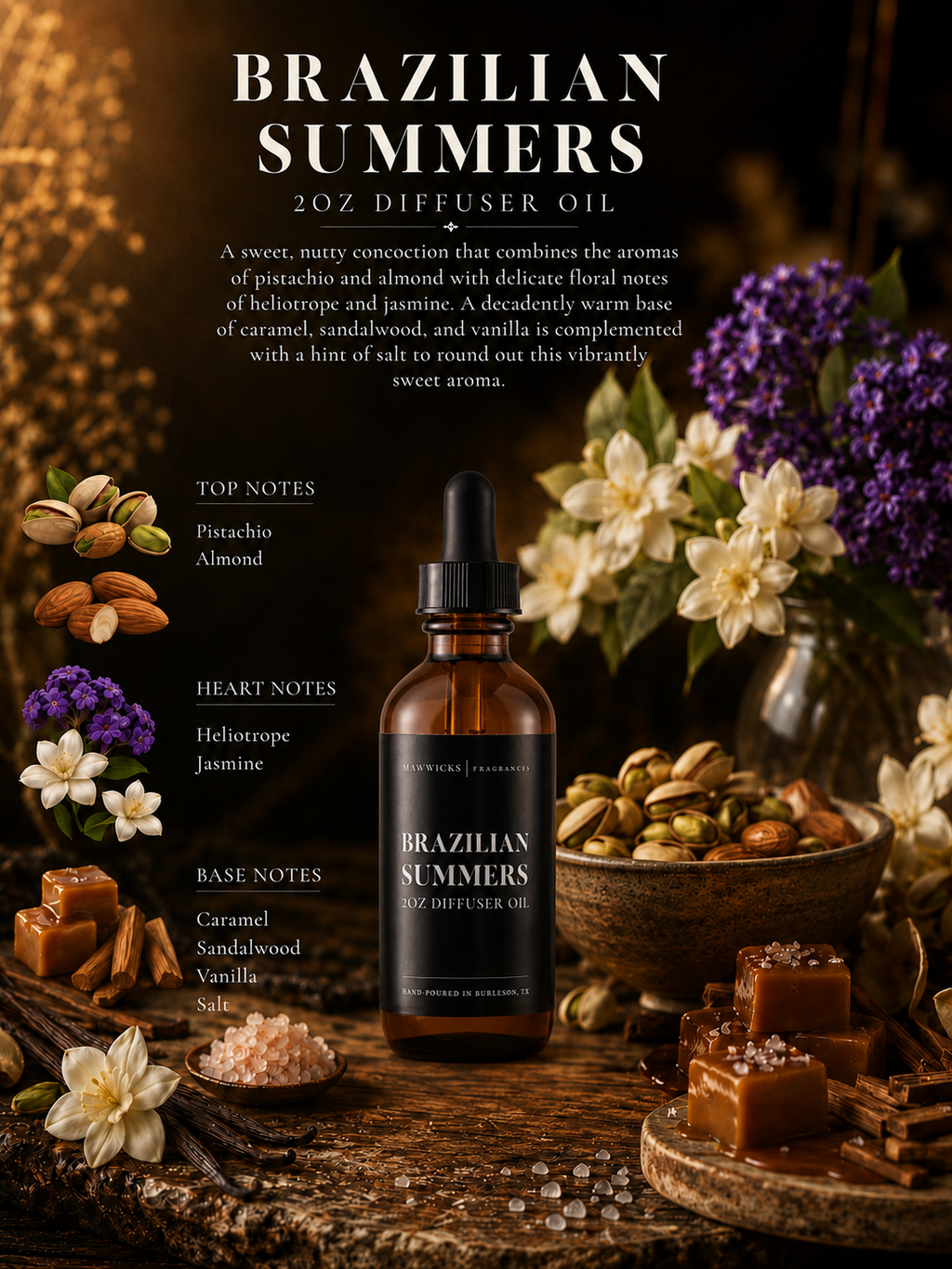 Scented Diffuser Oil: Enchanted Rouge