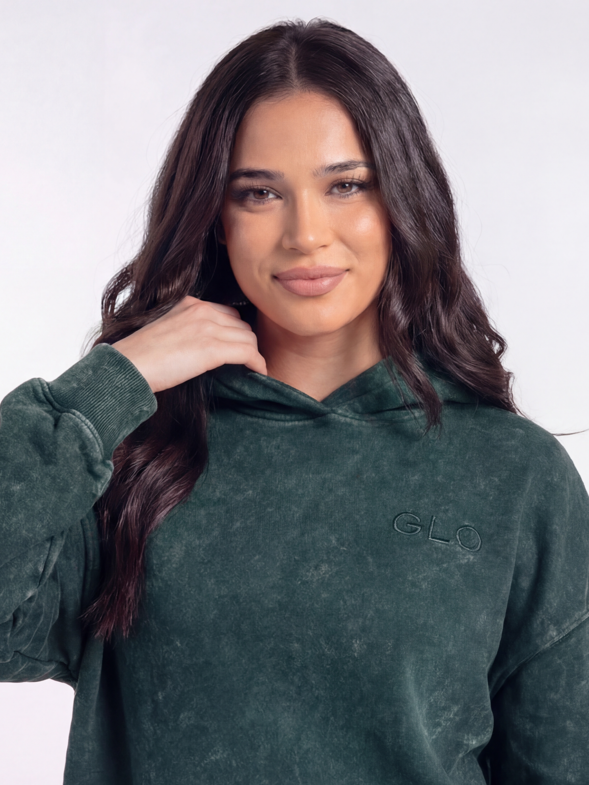 Glo Kingdom Essential Hoodie Eden: Snow Wash Redeemed