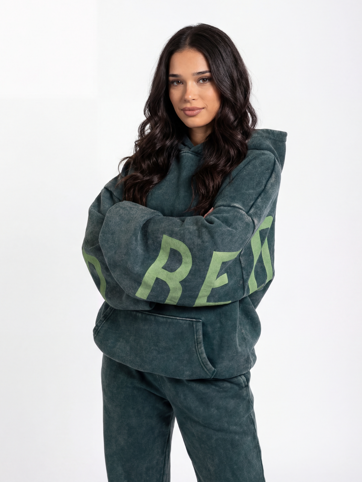 Glo Kingdom Essential Hoodie Eden: Snow Wash Redeemed
