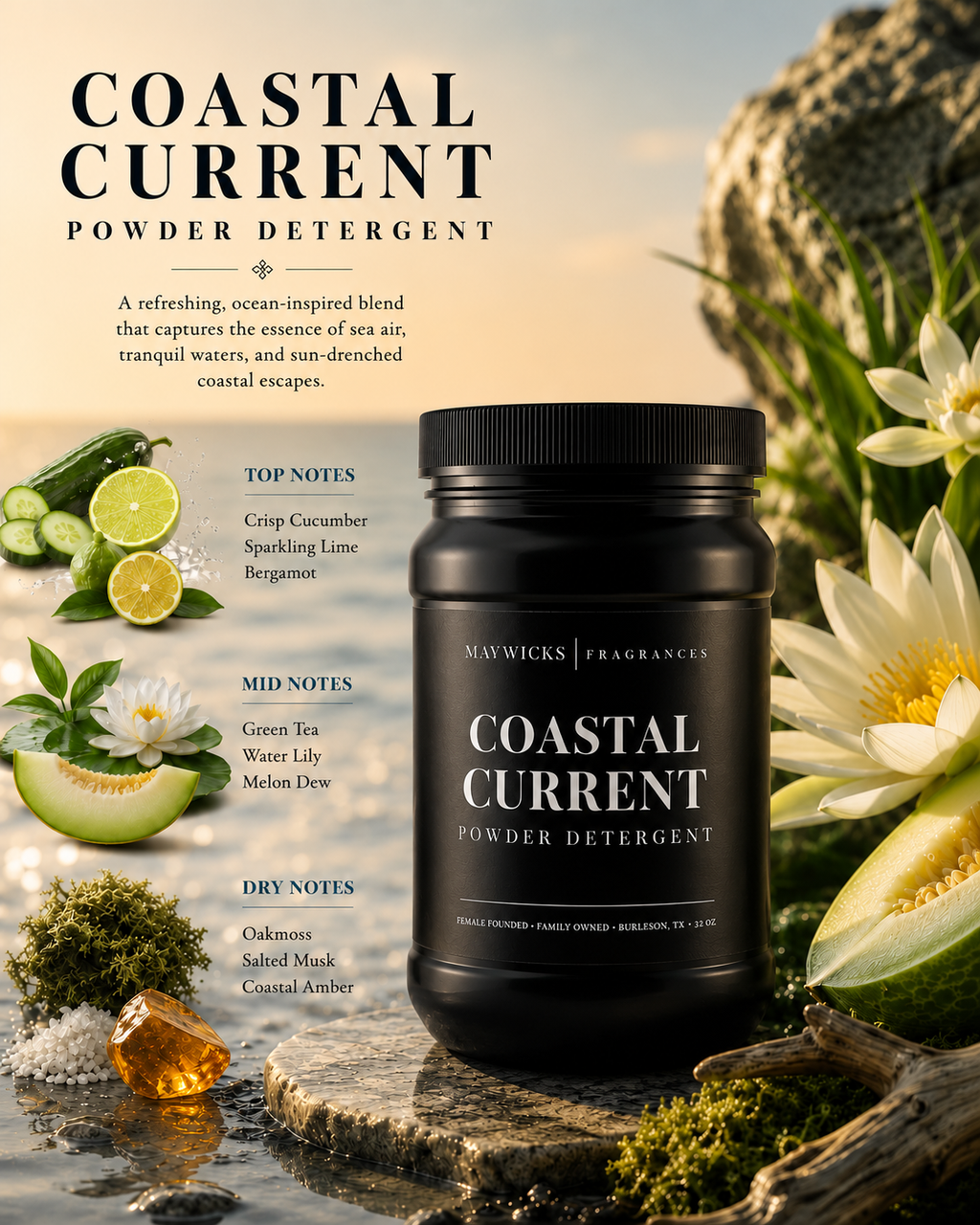 Powdered Luxury Laundry Detergent: Luxe