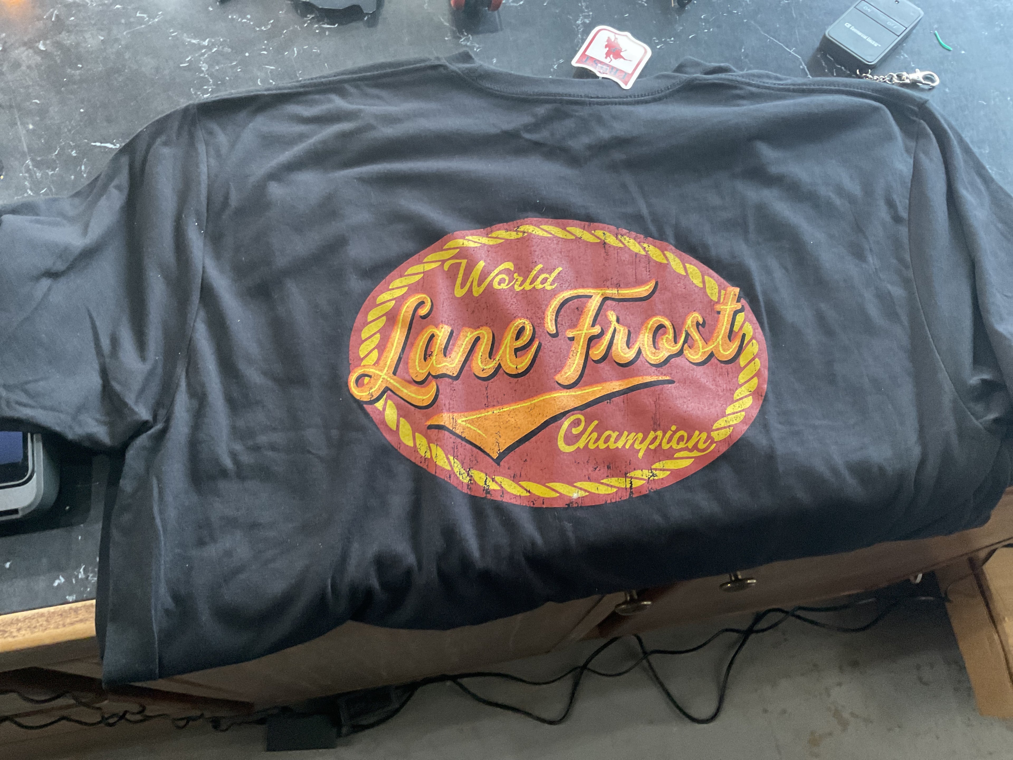 Roping lane frost tee