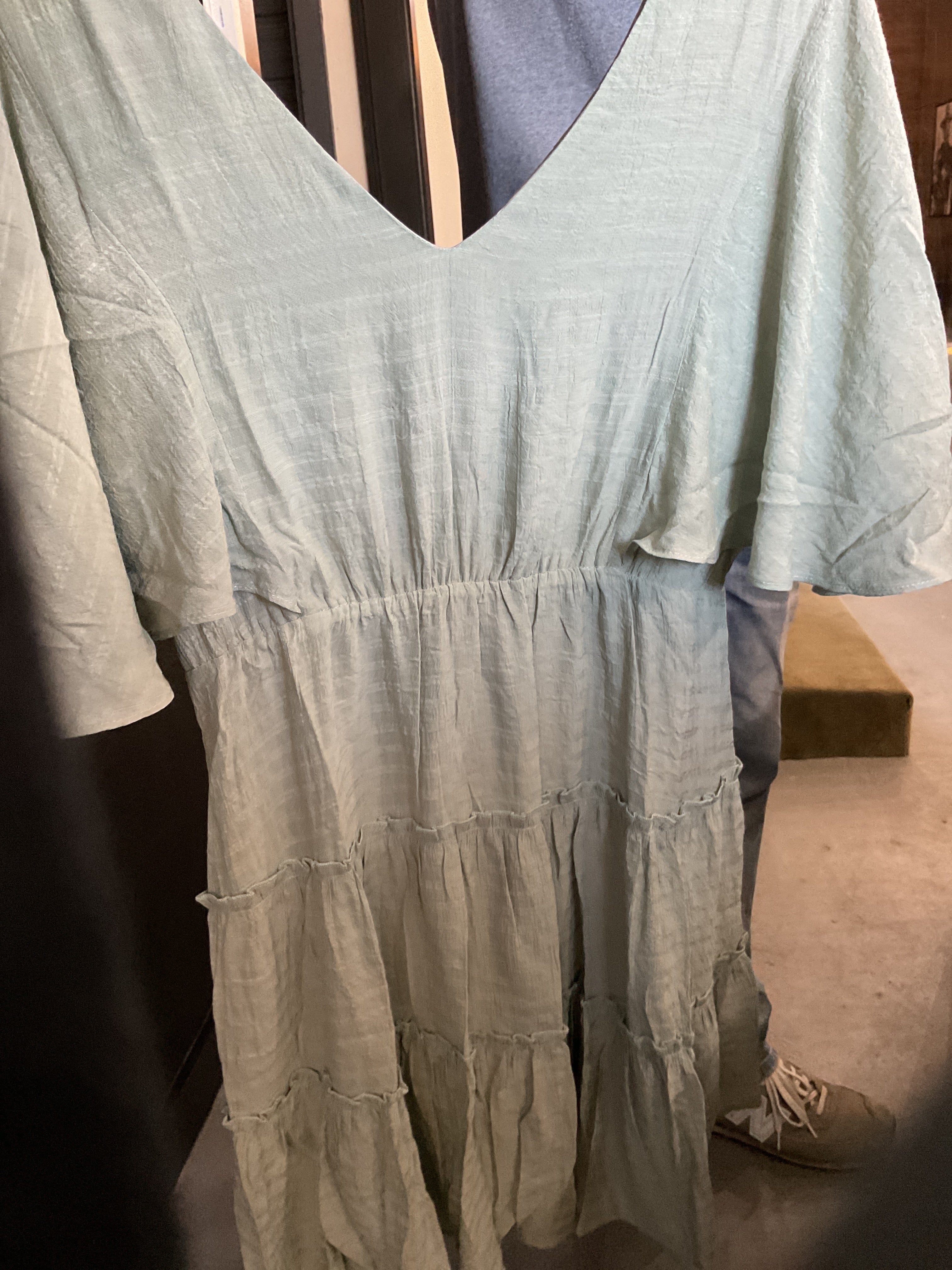 Sage dress