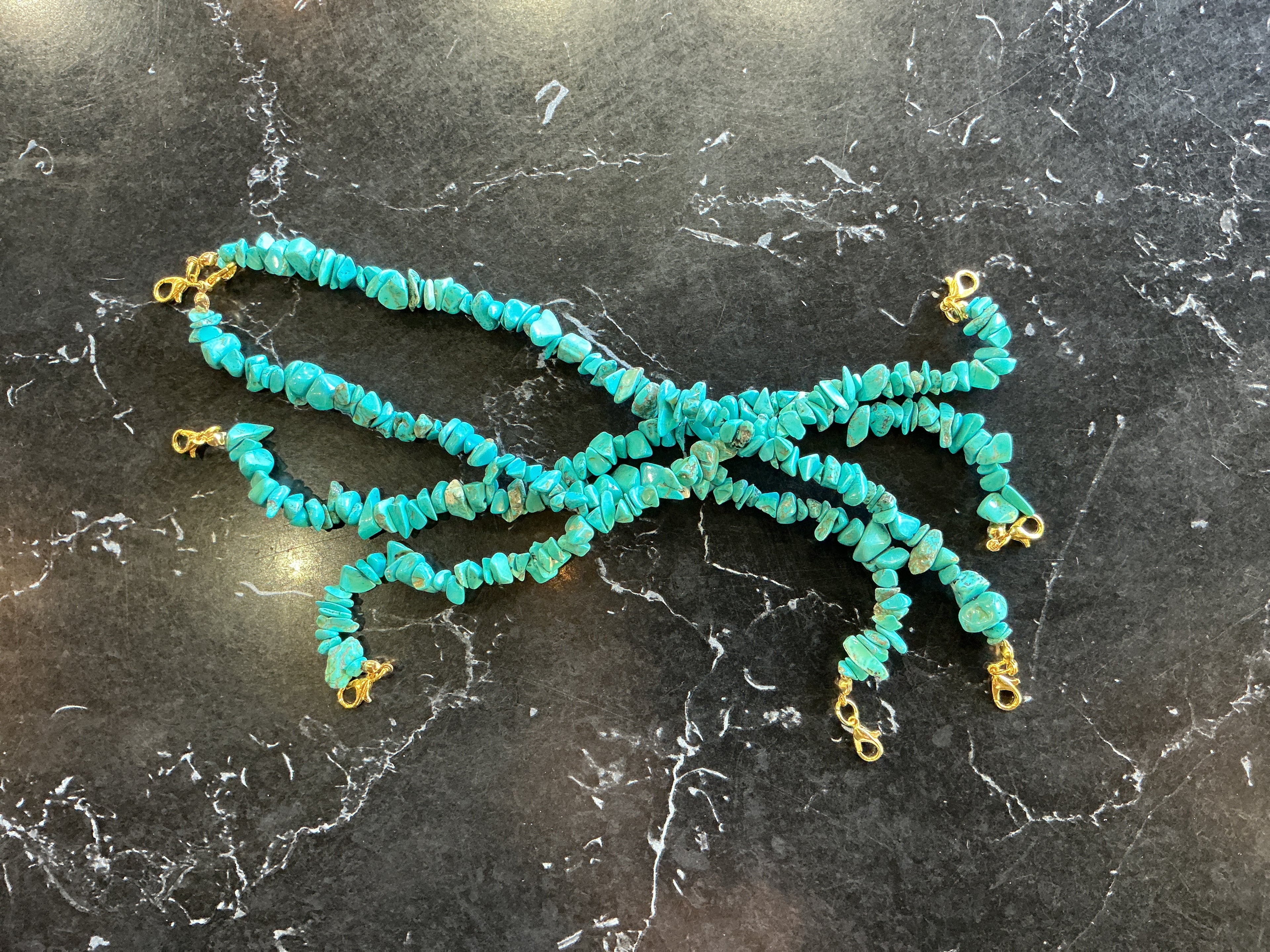 Chunky Stone Hat Chain