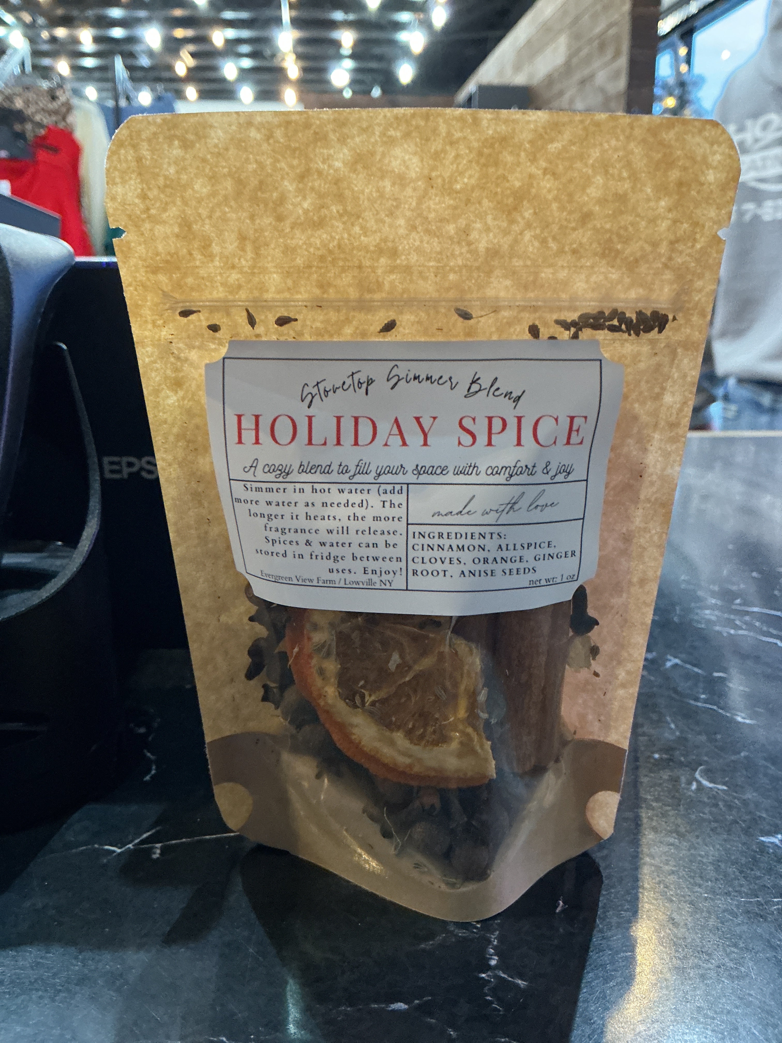Holiday spice simmer pot blend