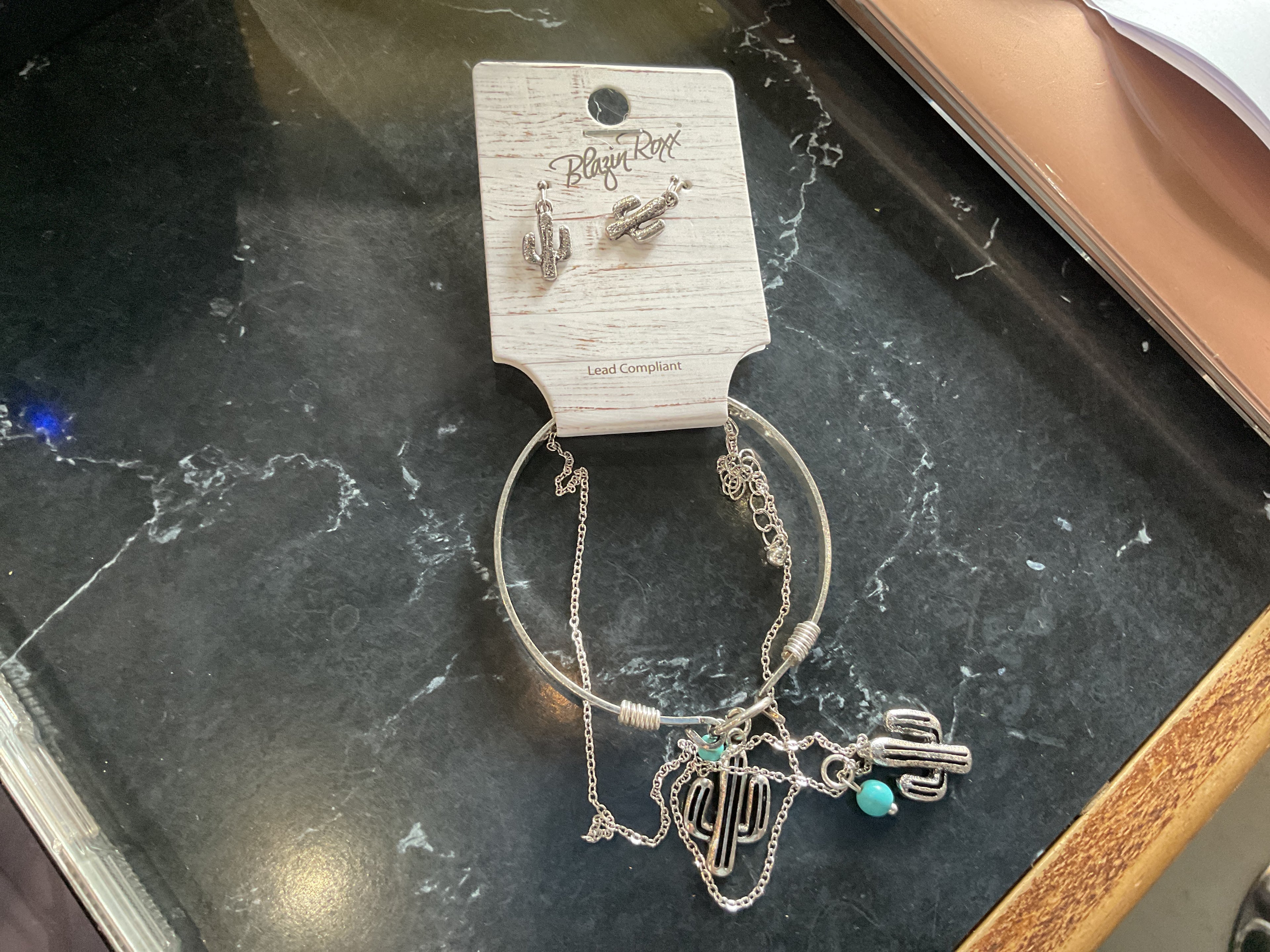 Cactus Jewlery set