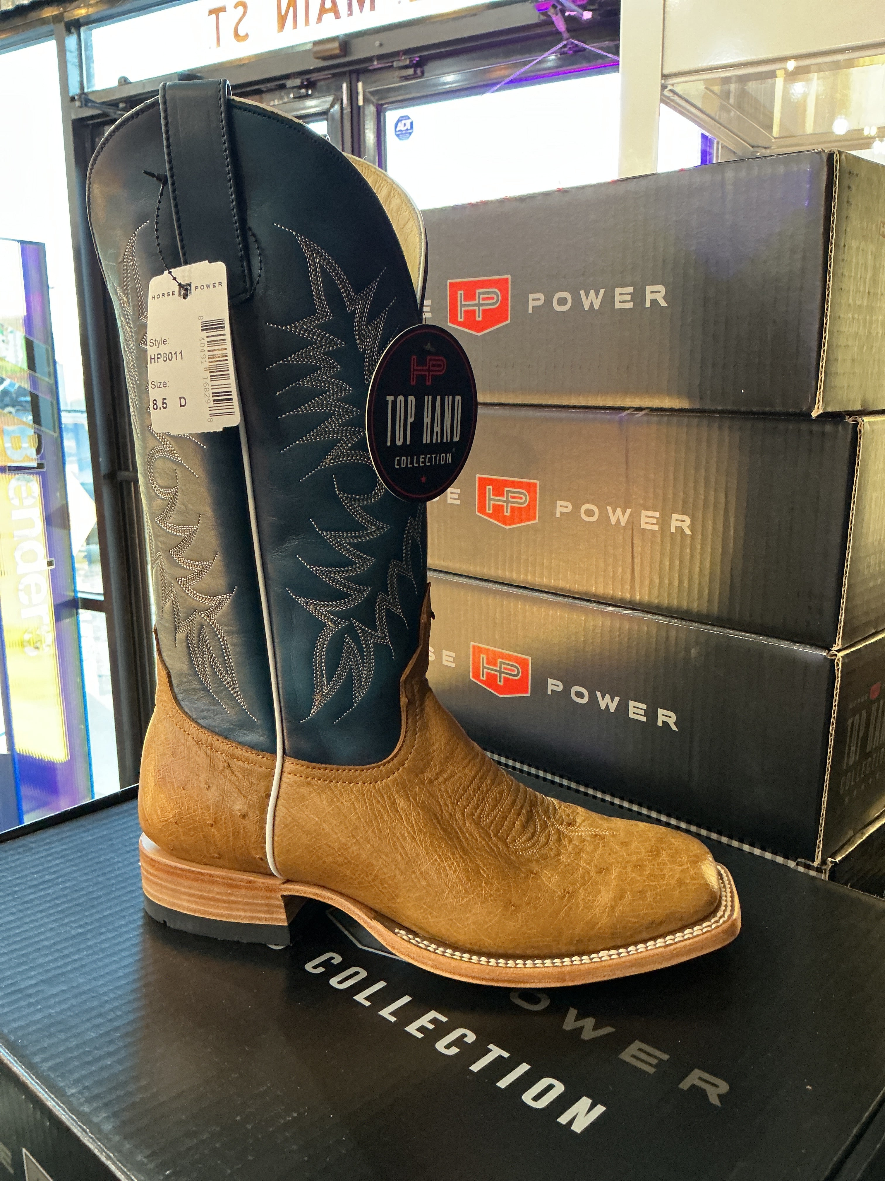 Blue Kombat HP Boots
