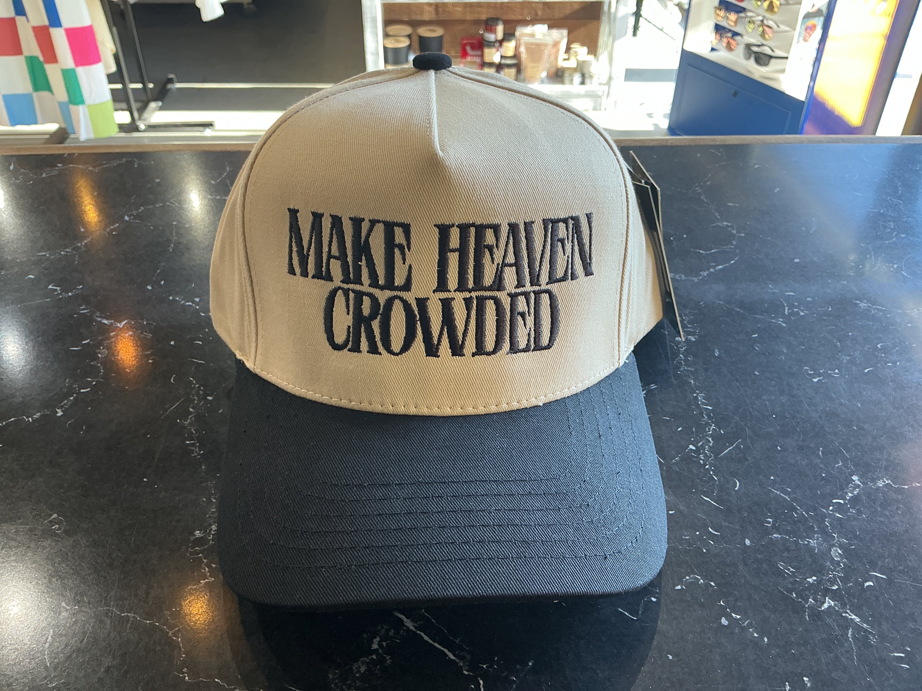 Make Heaven Crowded Cap