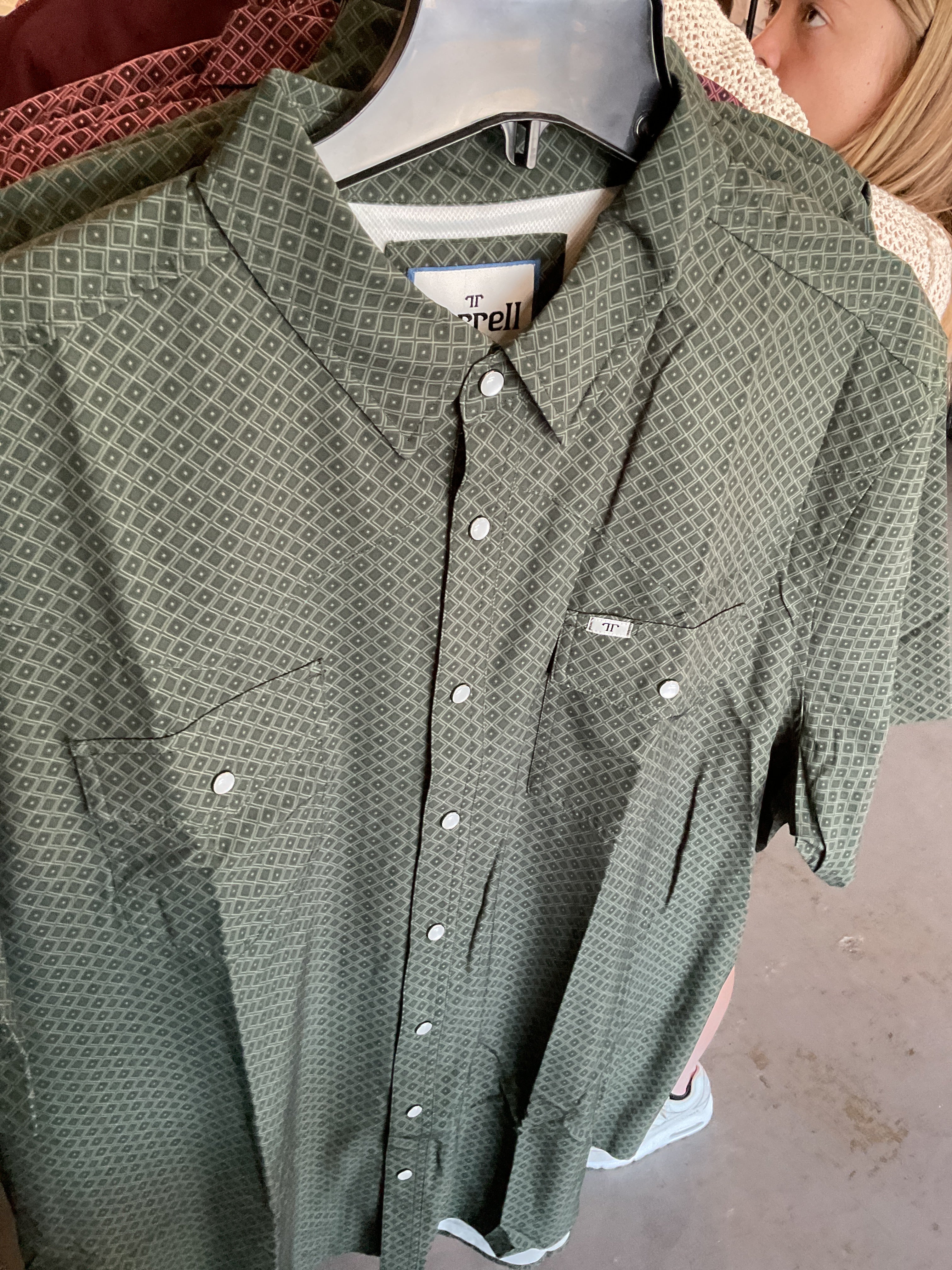 Green diamond Ferrell Snap