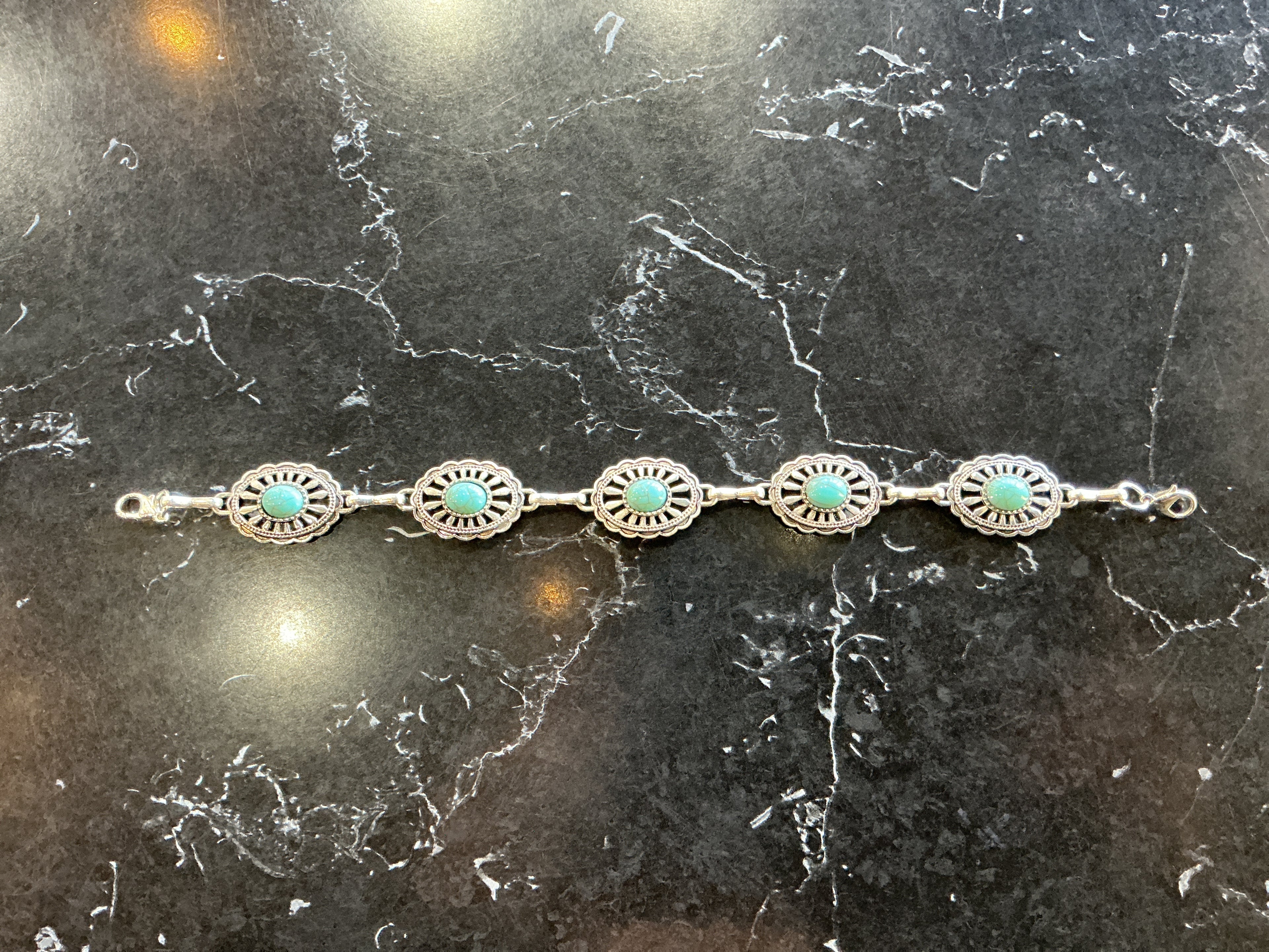 Turquoise Hat Chain