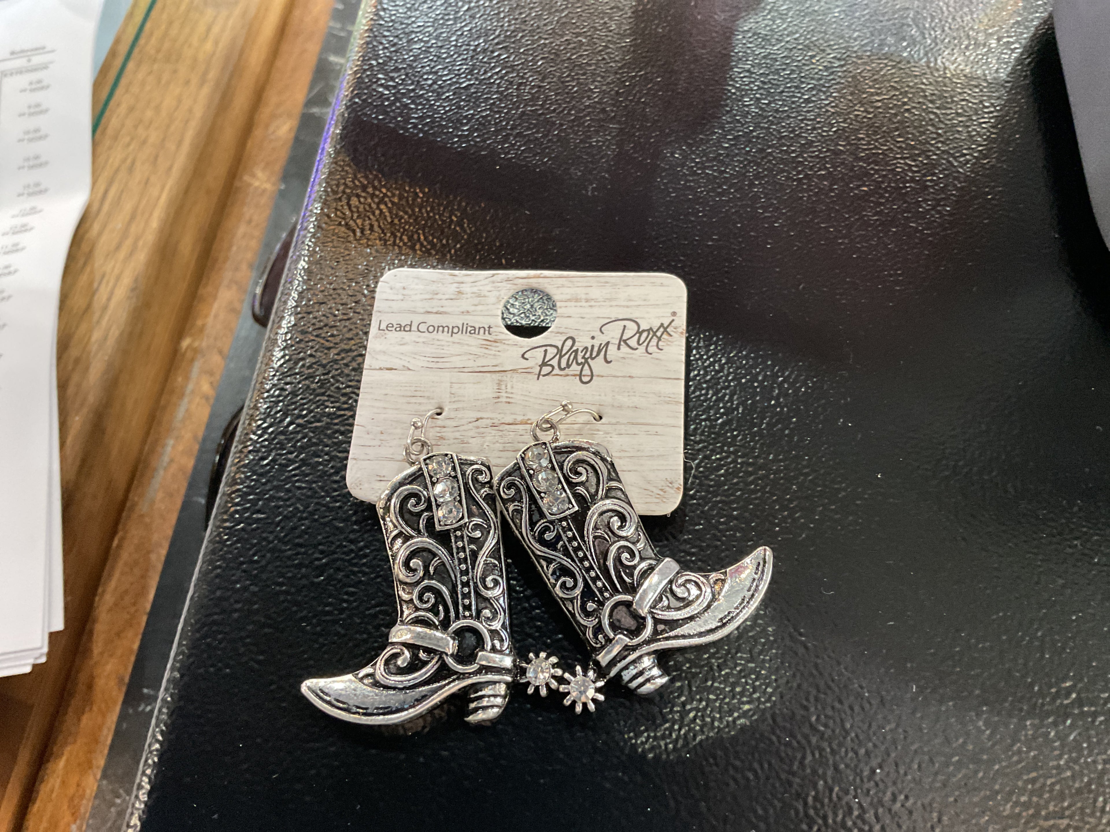 Boot earrings