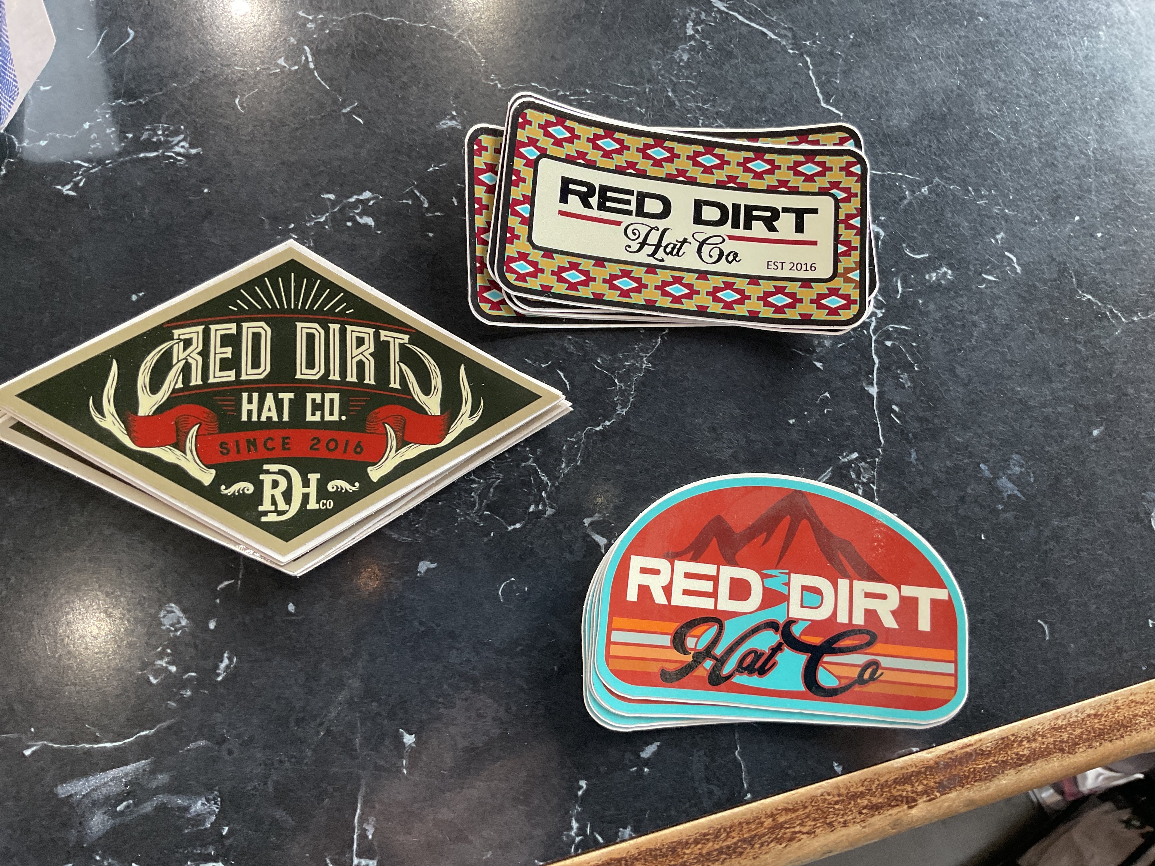 Red dirt sticker