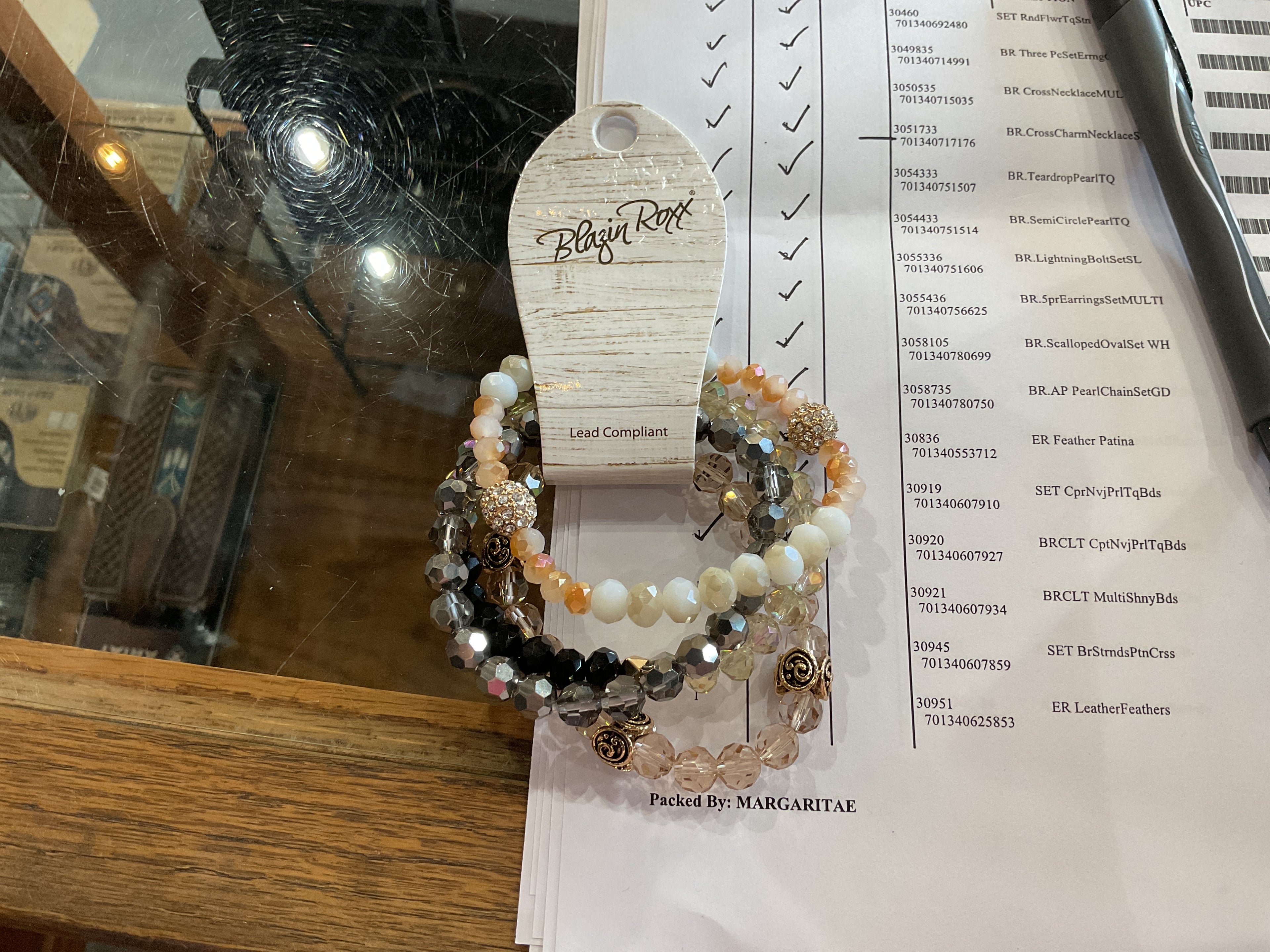Multi pack shiny bracelets