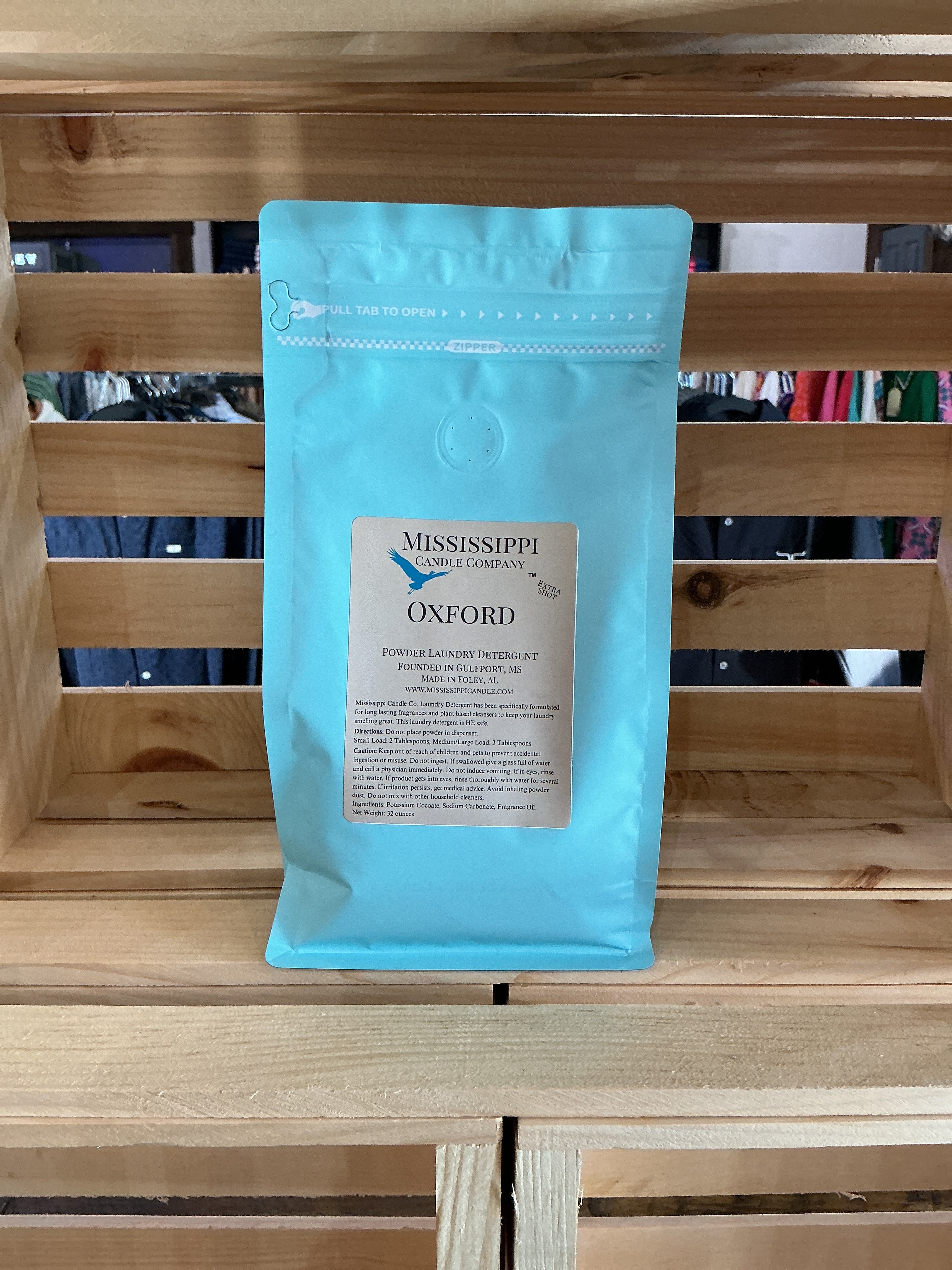Oxford powder laundry detergent