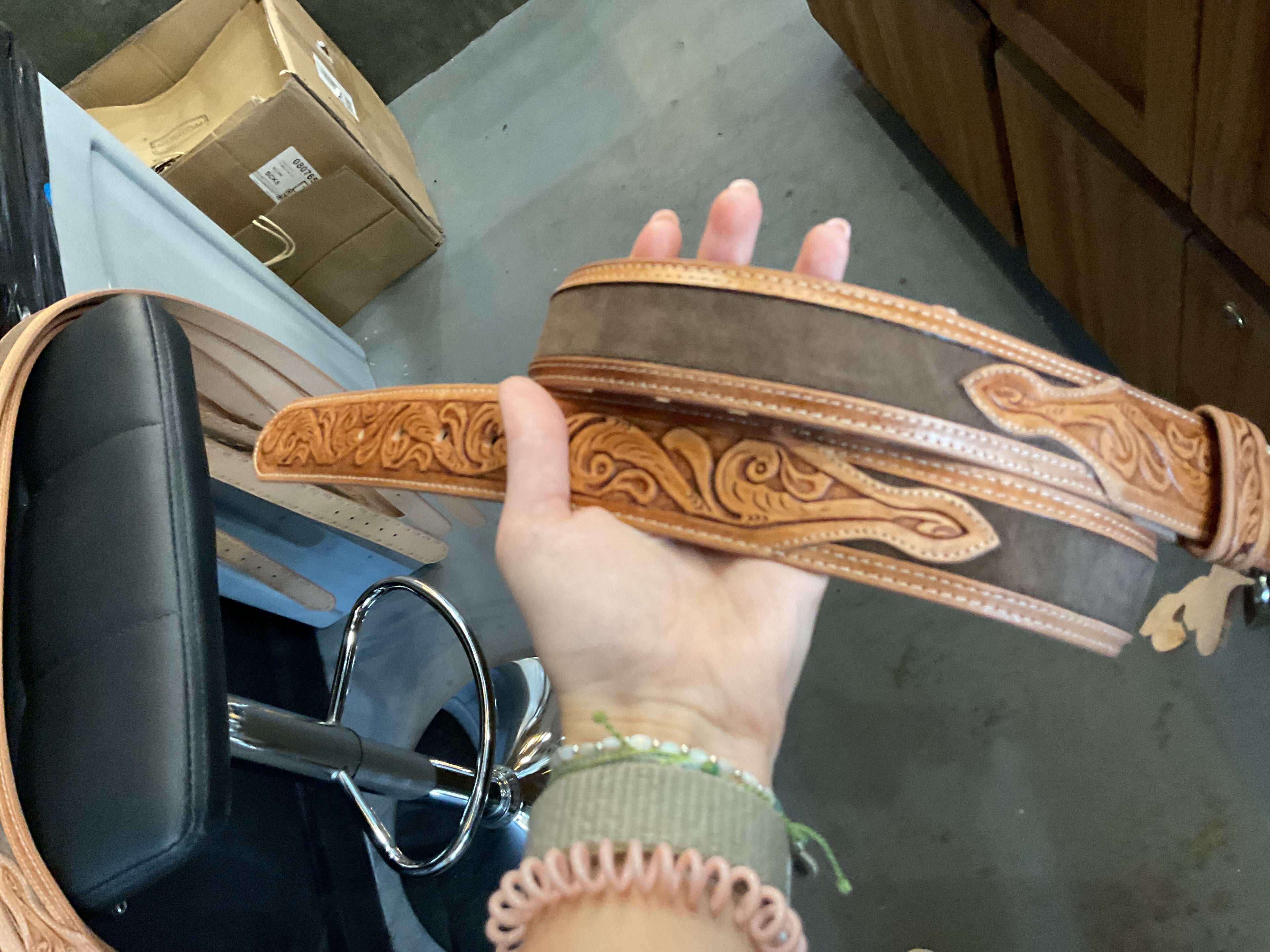 R. Watson roughout belt